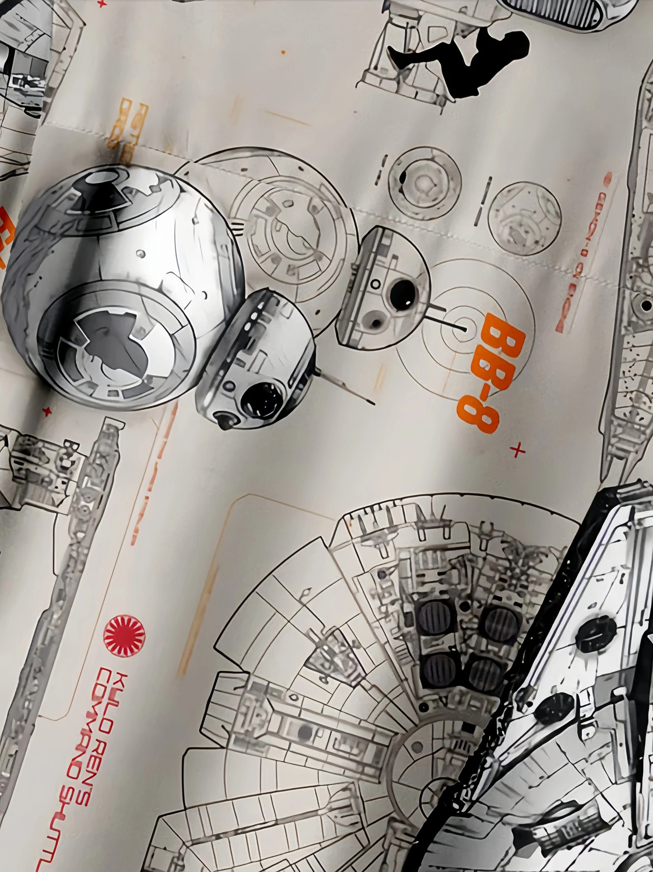 Flying Machine Chest Pocket Short Sleeve Hawaiian Shirt