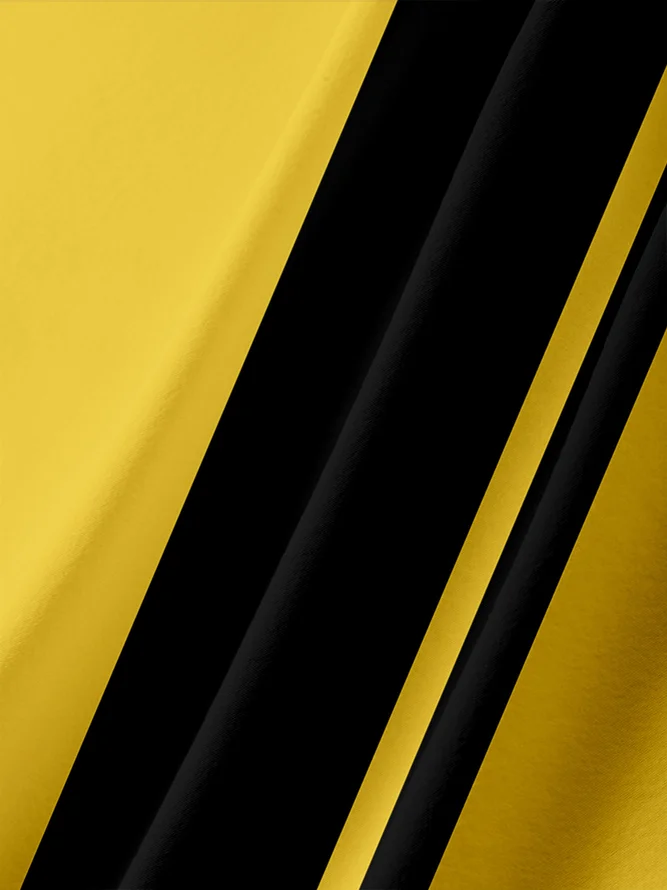 Beer Chest Pocket Short Sleeve Bowling Shirt