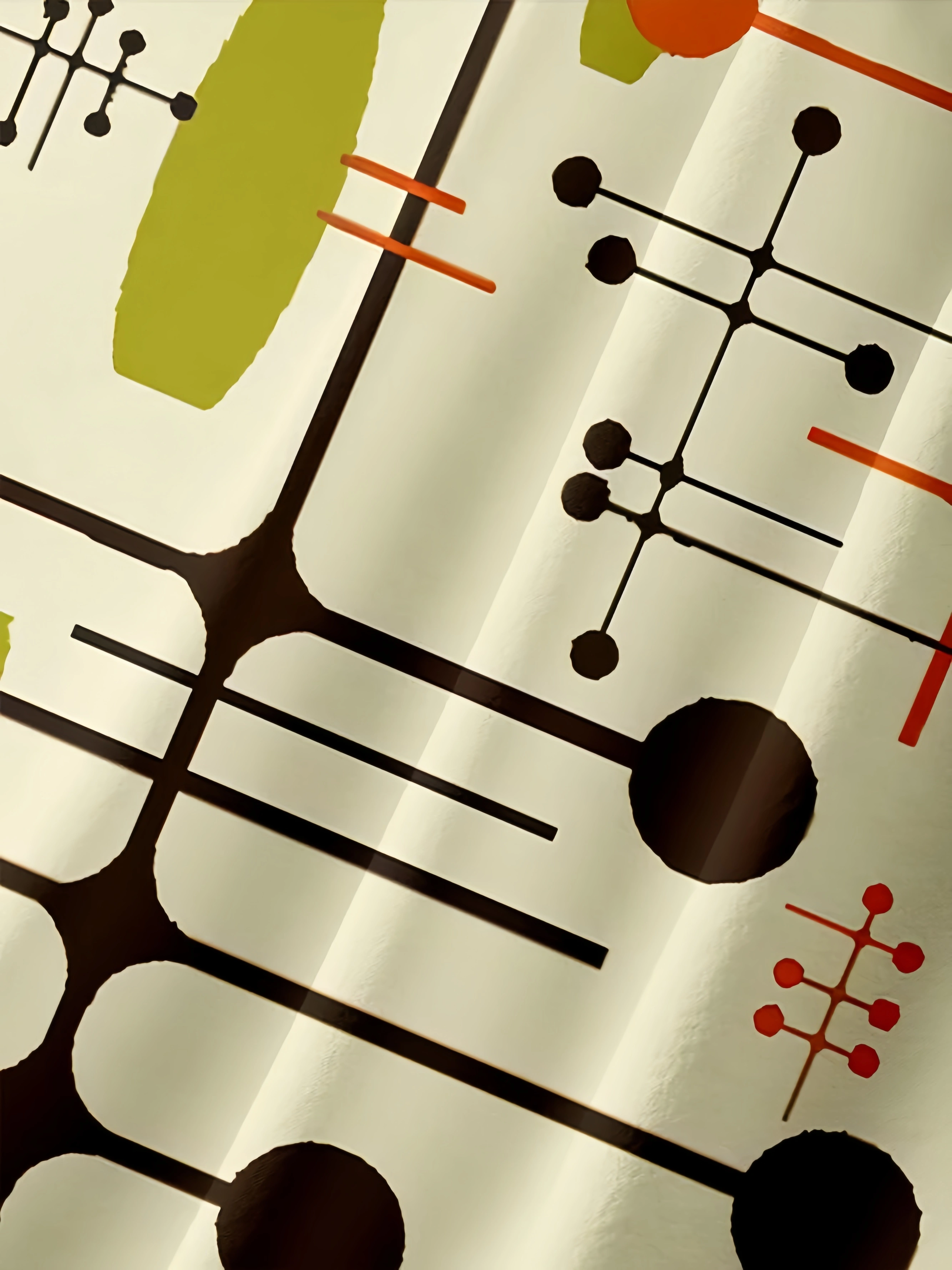 Geometric Line Chest Pocket Short Sleeve Casual Shirt