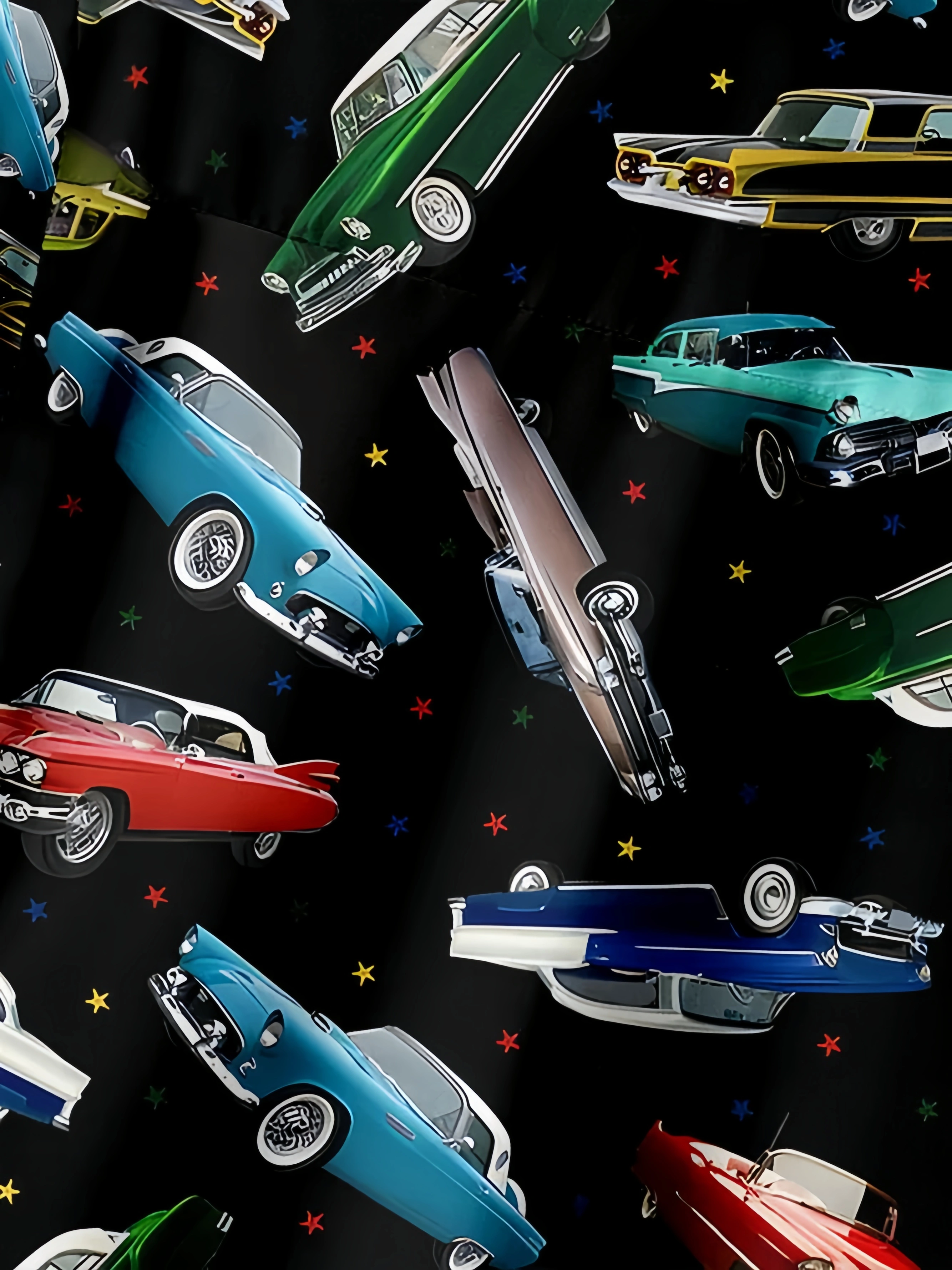 Car Chest Pocket Short Sleeve Casual Shirt