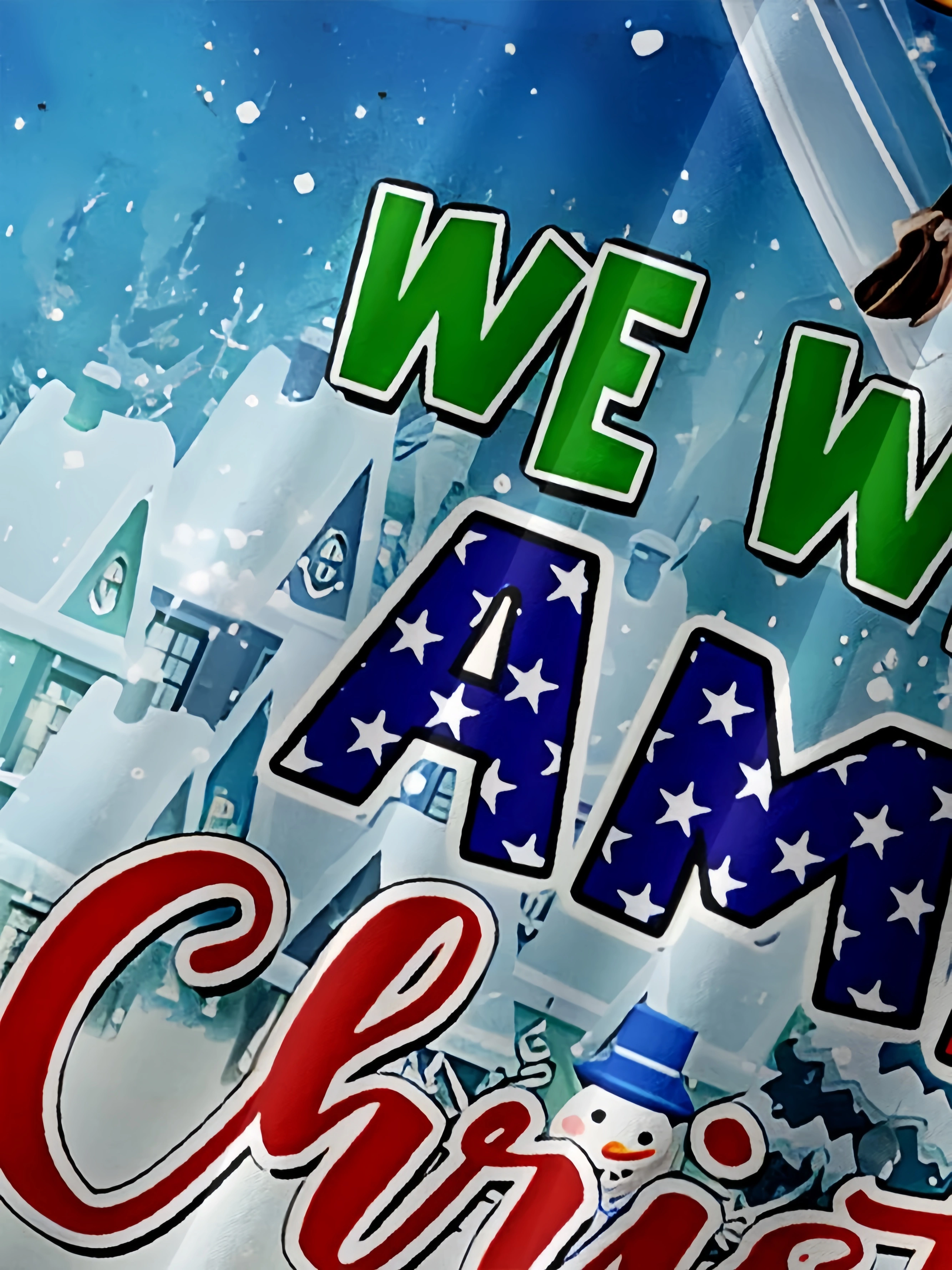 Christmas American Flag Santa Chest Pocket Short Sleeve Hawaiian Shirt