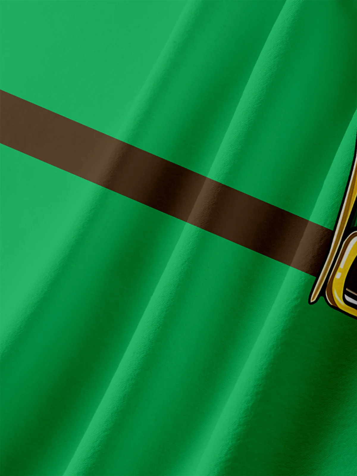 St. Patrick's Day Chest Pocket Short Sleeve Casual Shirt