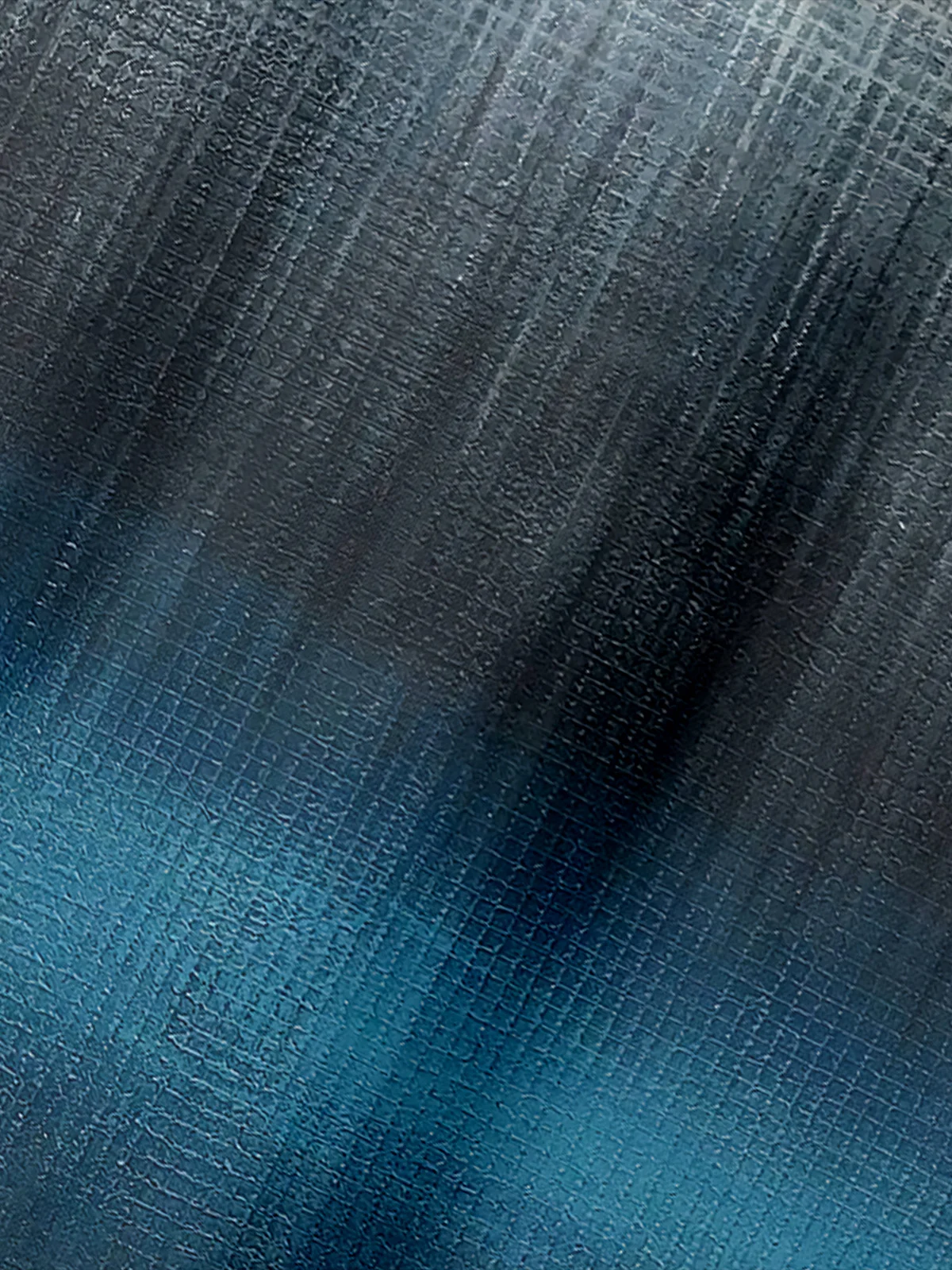 Ombre Abstract Stripes Button Short Sleeve Polo Shirt