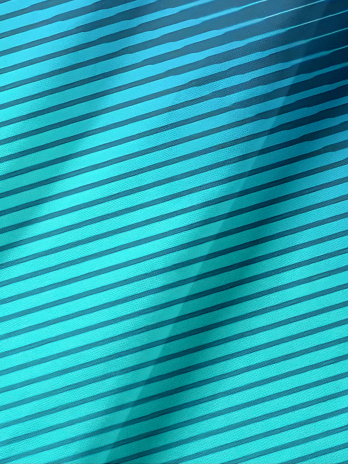 Ombre Abstract Geometric Button Short Sleeve Golf Polo Shirt