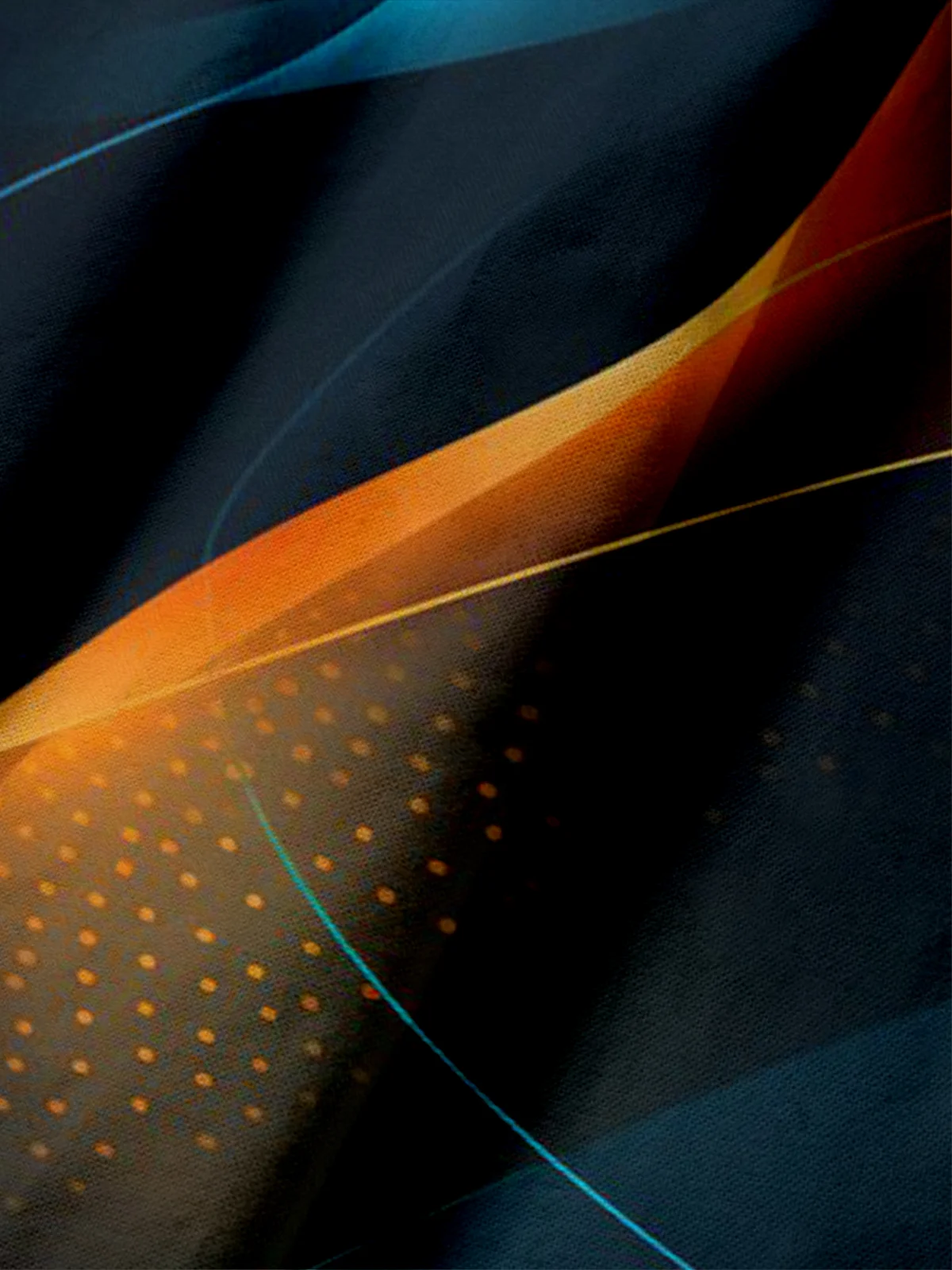 Moisture Wicking Golf Polo 3D Gradient Abstract Stripes Polo