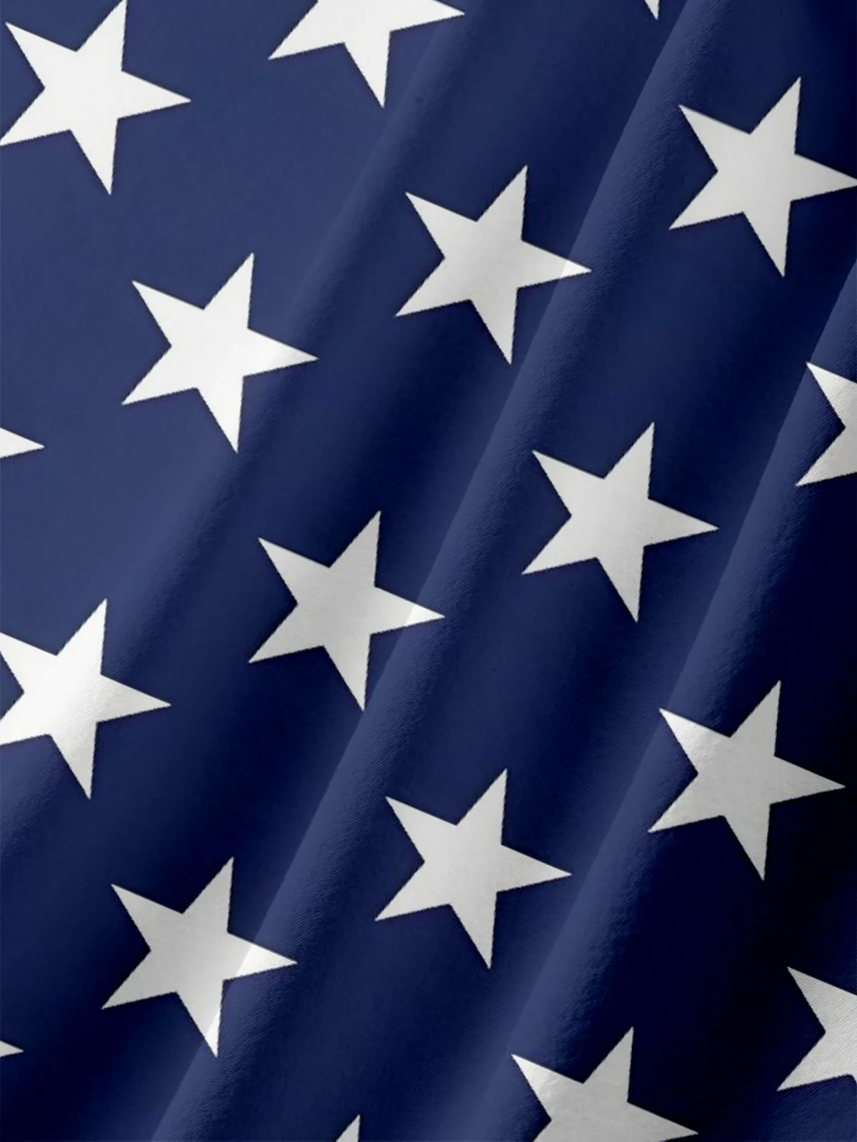 Moisture-wicking American Flag Chest Pocket Hawaiian Shirt