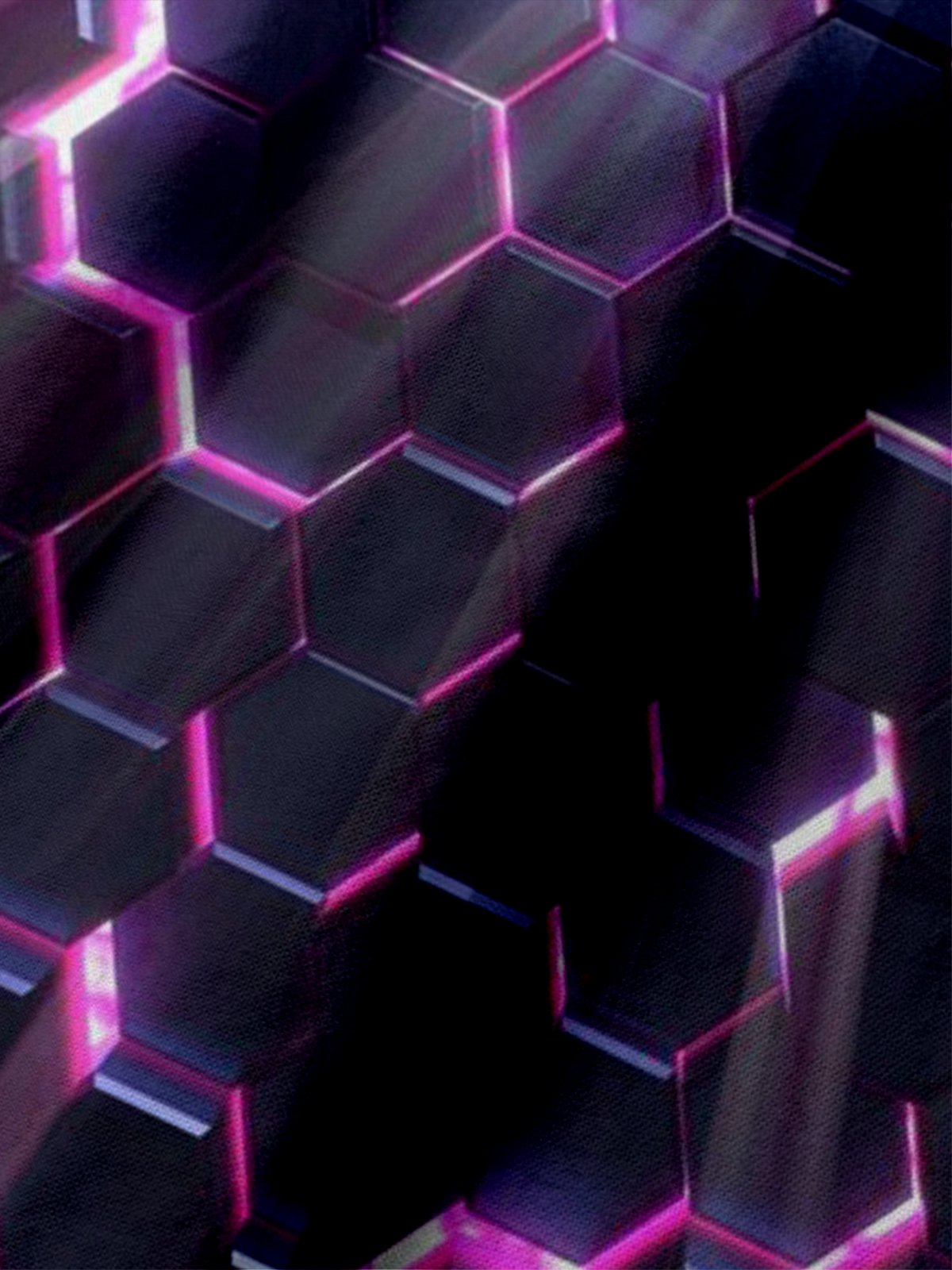 Moisture Wicking Golf Polo 3D Abstract Gradient Color Geometry