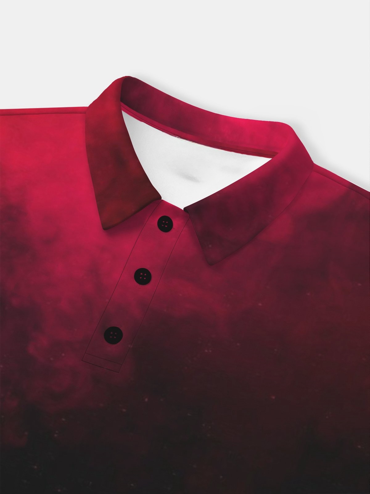 Moisture Wicking Golf Polo 3D Gradient Color Polo