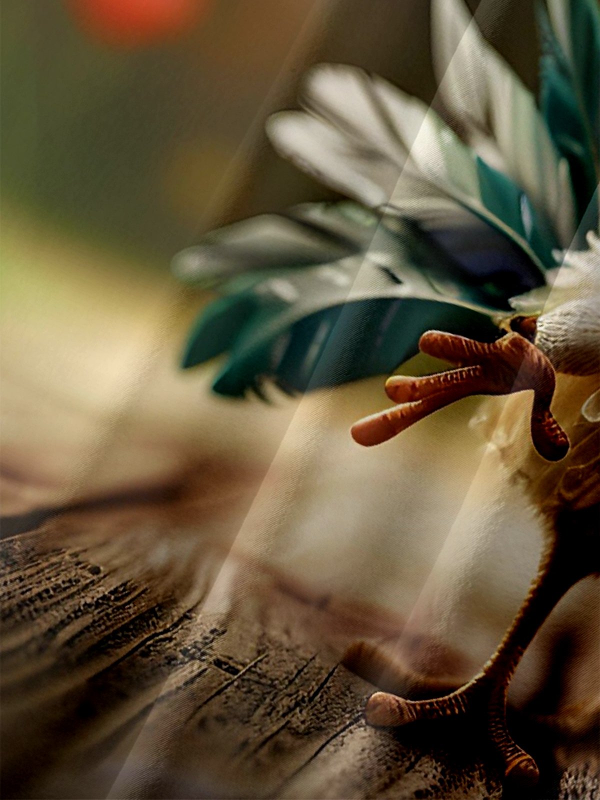 Moisture-Wicking Fun Chicken Print Shirt