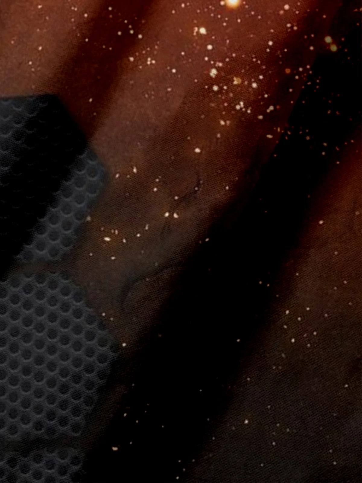 Moisture Wicking Long Sleeve Golf Polo 3D Abstract Gradient Geometric