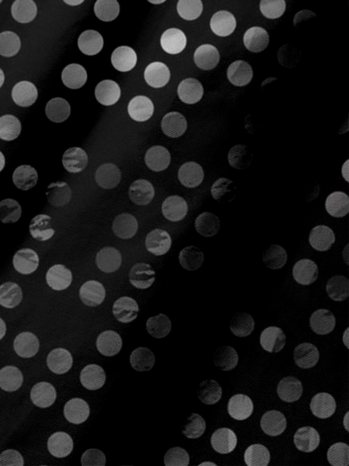 Moisture Wicking Long Sleeve Golf Polo Gradient Abstract Polka Dots