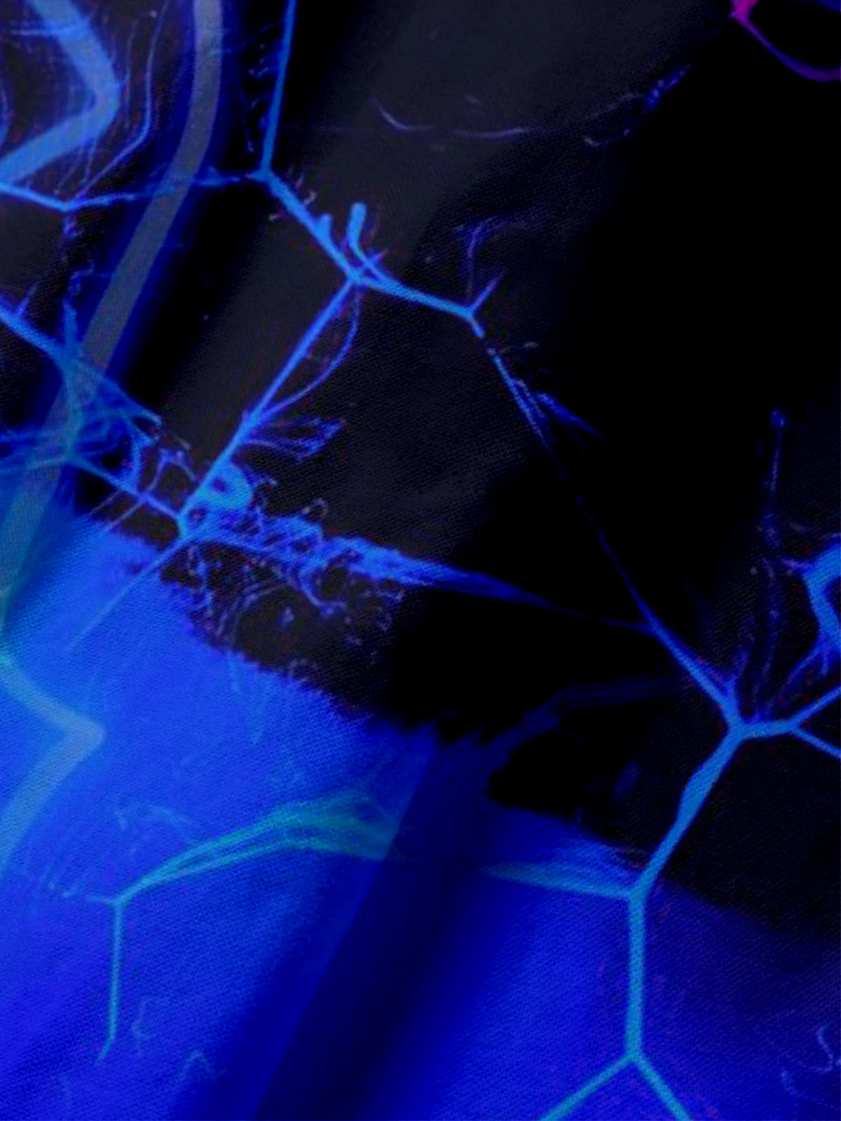 Moisture-wicking Golf Polo 3D Abstract Gradient Color Stripes