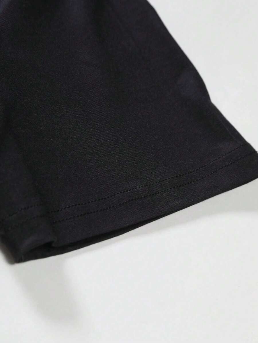 Men Colorblock Polo Shir