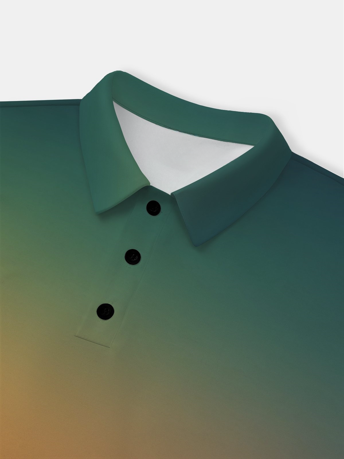 Moisture Wicking Abstract Gradient Color Golf Polo