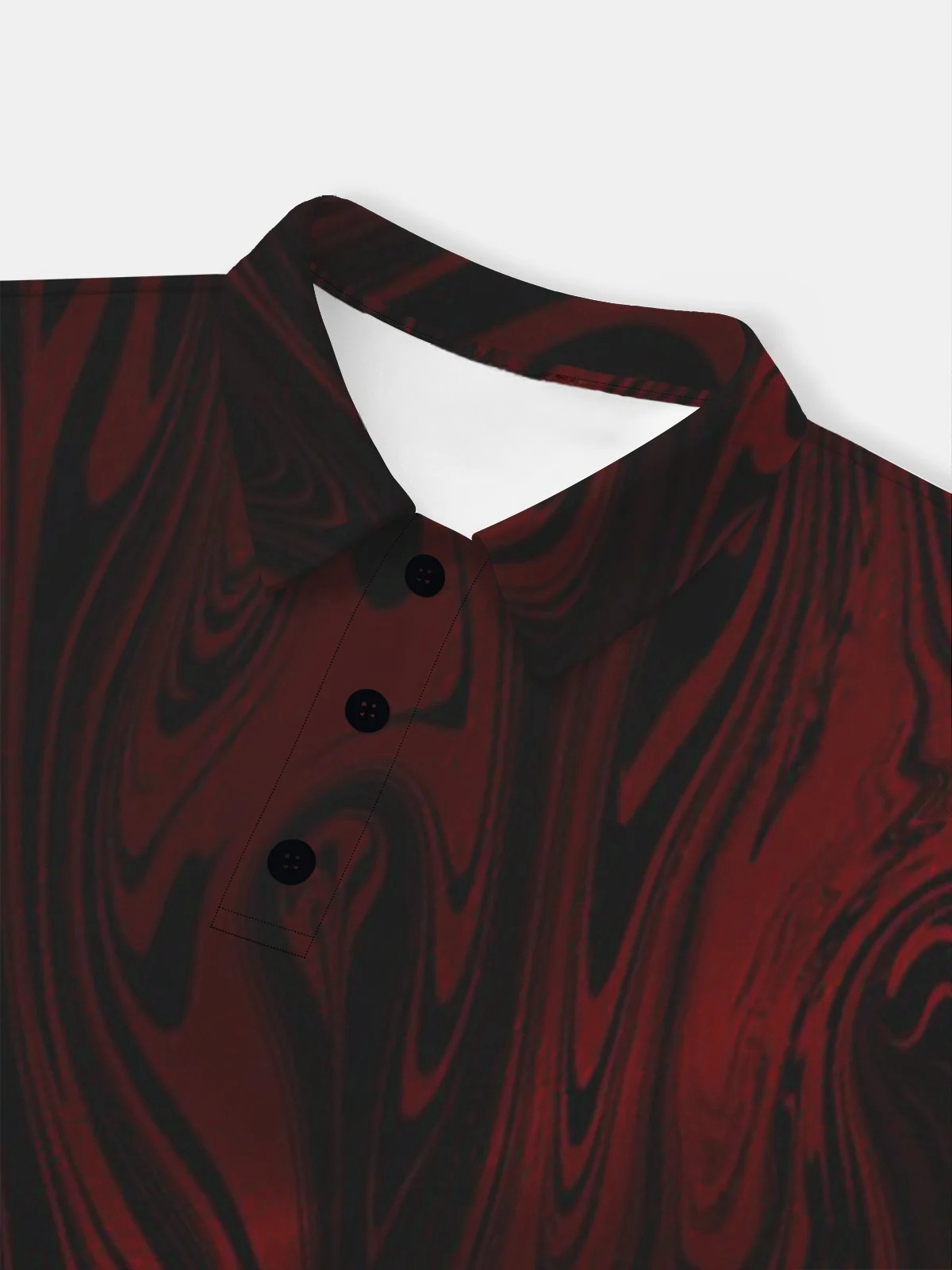 Moisture Wicking Golf Polo 3D Gradient Abstract Stripes