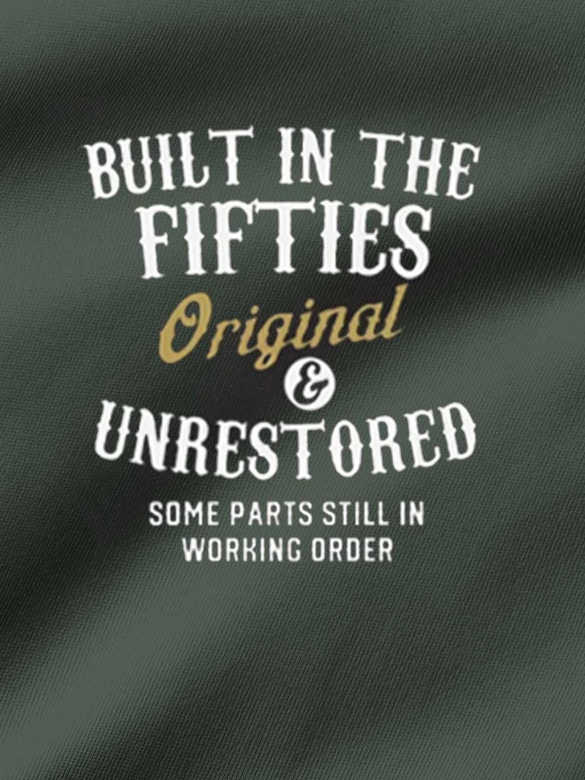 Letter Print Basic Men's Button Polo Shirt