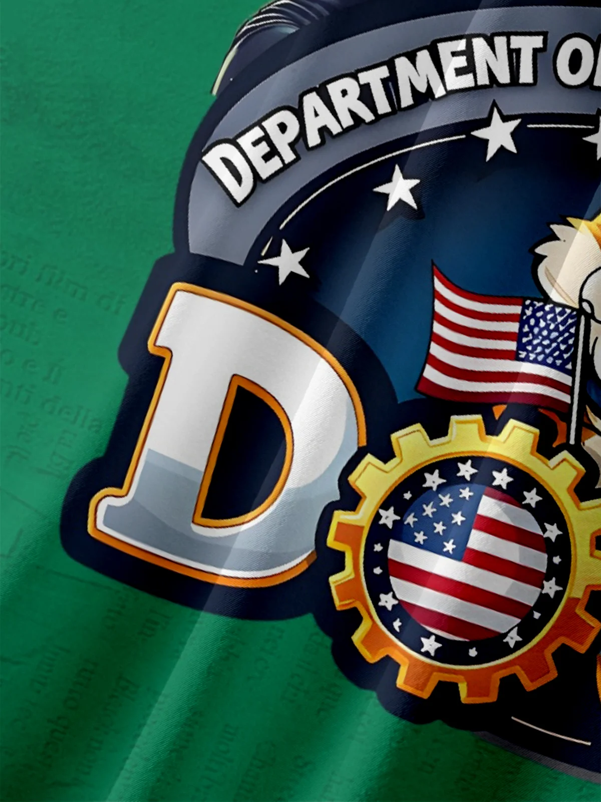 Moisture-wicking Trump & Elon Musk Doge Chest Pocket Casual Shirt