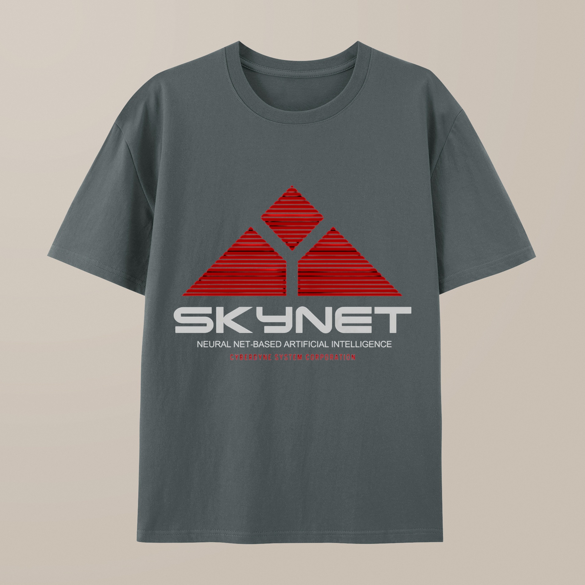 （100% Cotton）Skynet Neural Net Based Artificial Intelligence T-Shirt