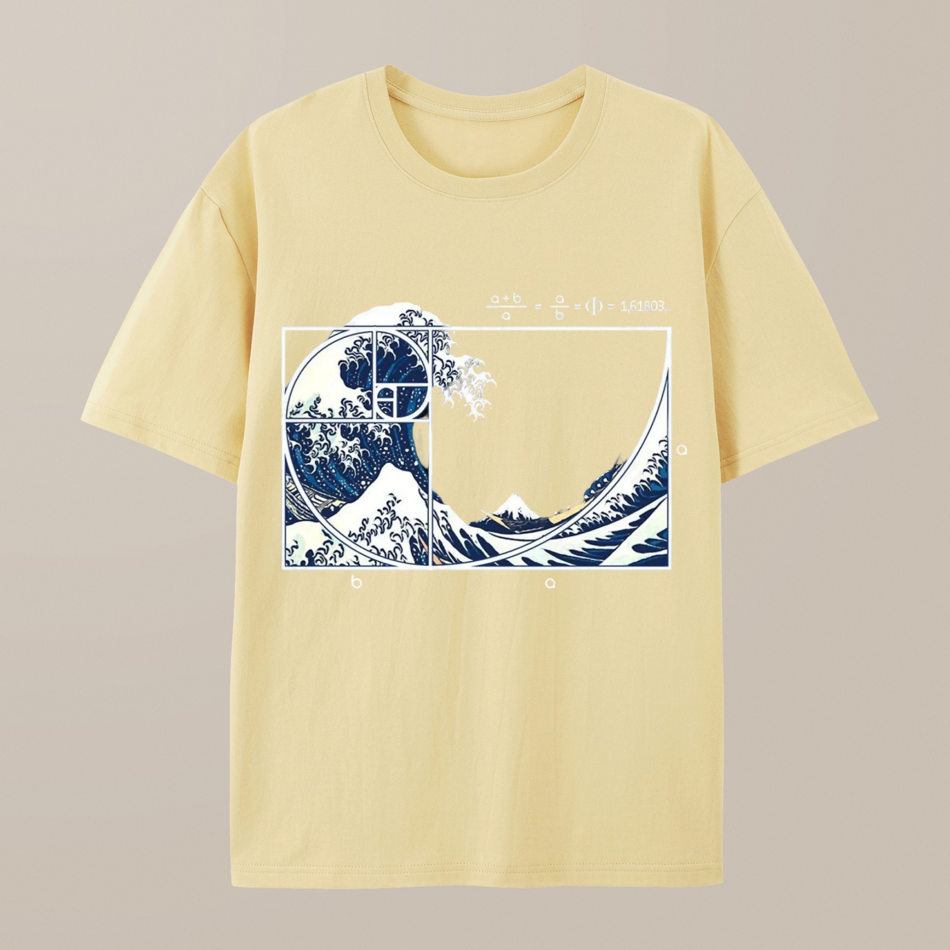 （100% Cotton）The Great Fibonacci Wave Science Geek T-Shirt