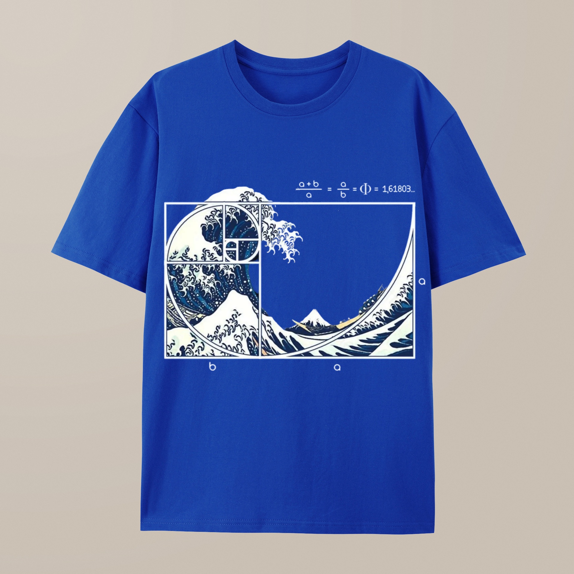 （100% Cotton）The Great Fibonacci Wave Science Geek T-Shirt
