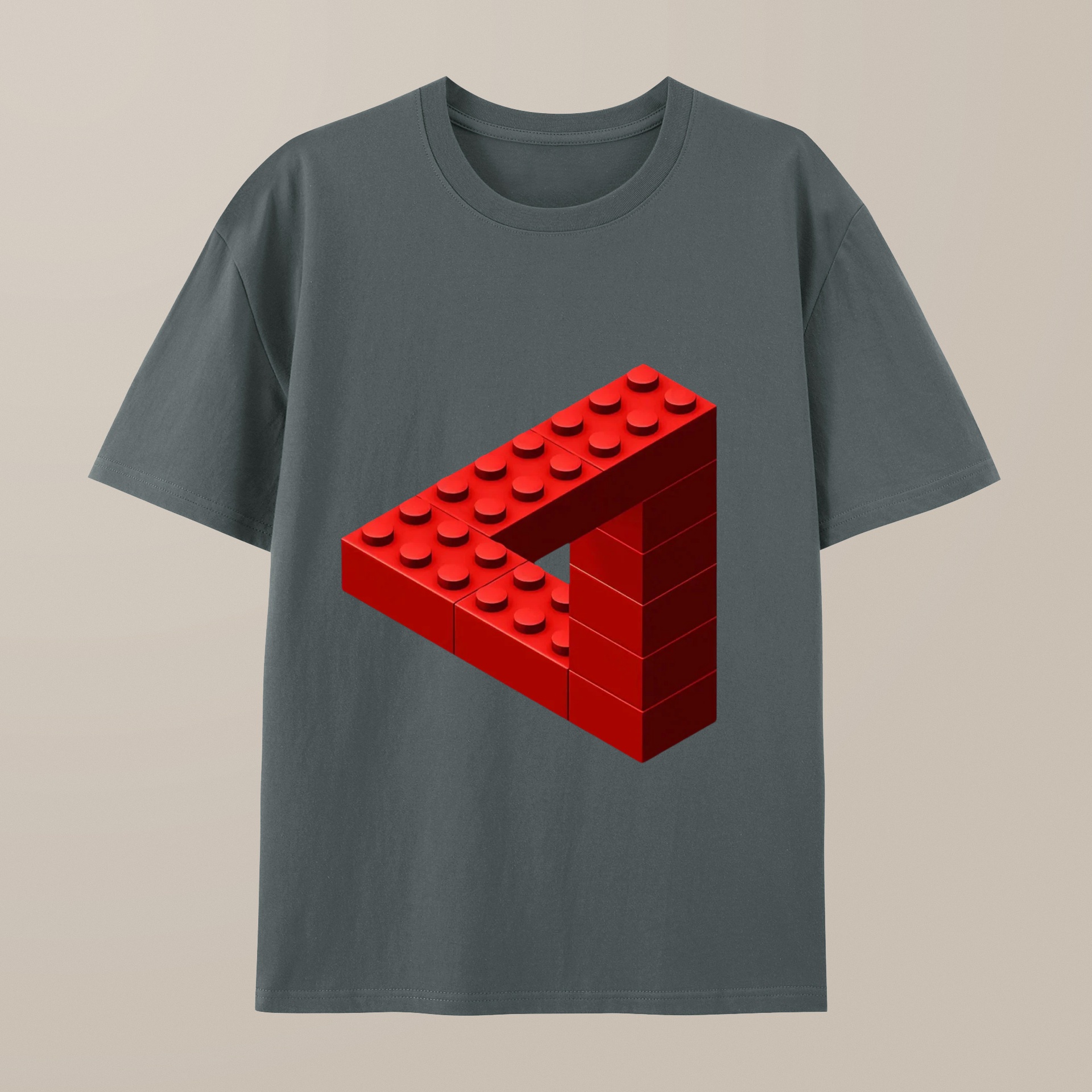 （100% Cotton）Escher Toy Bricks T-Shirt