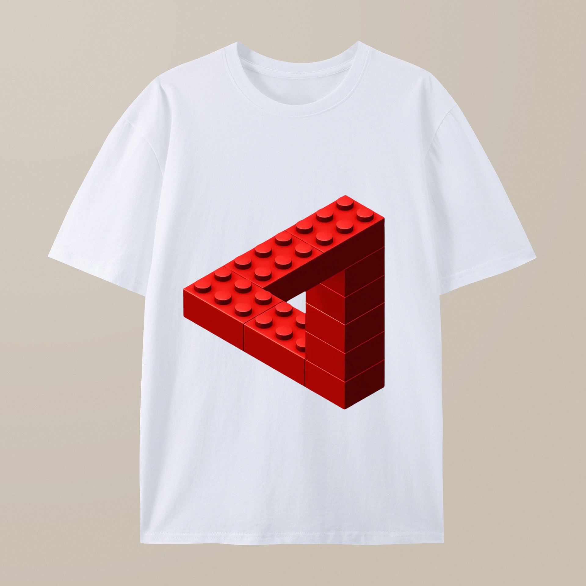 （100% Cotton）Escher Toy Bricks T-Shirt