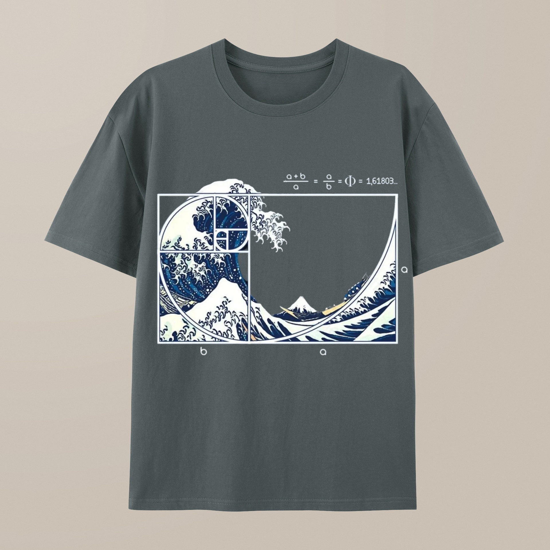 （100% Cotton）The Great Fibonacci Wave Science Geek T-Shirt