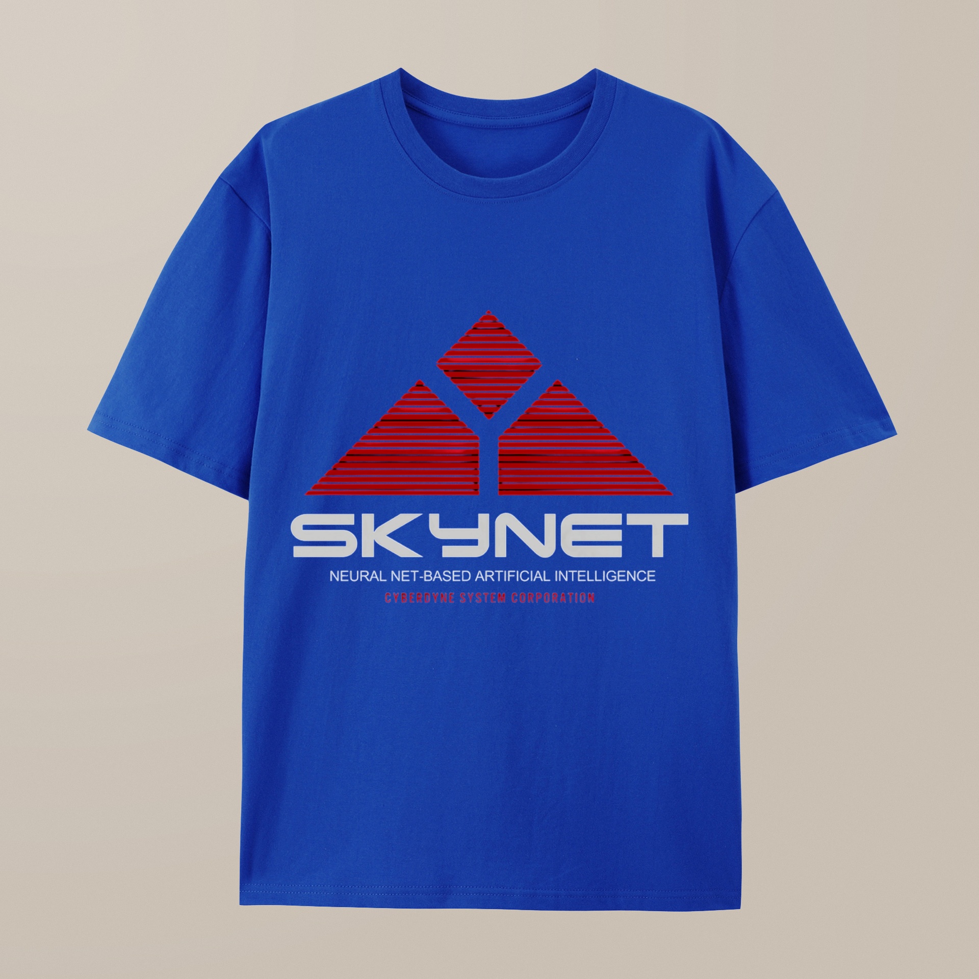 （100% Cotton）Skynet Neural Net Based Artificial Intelligence T-Shirt