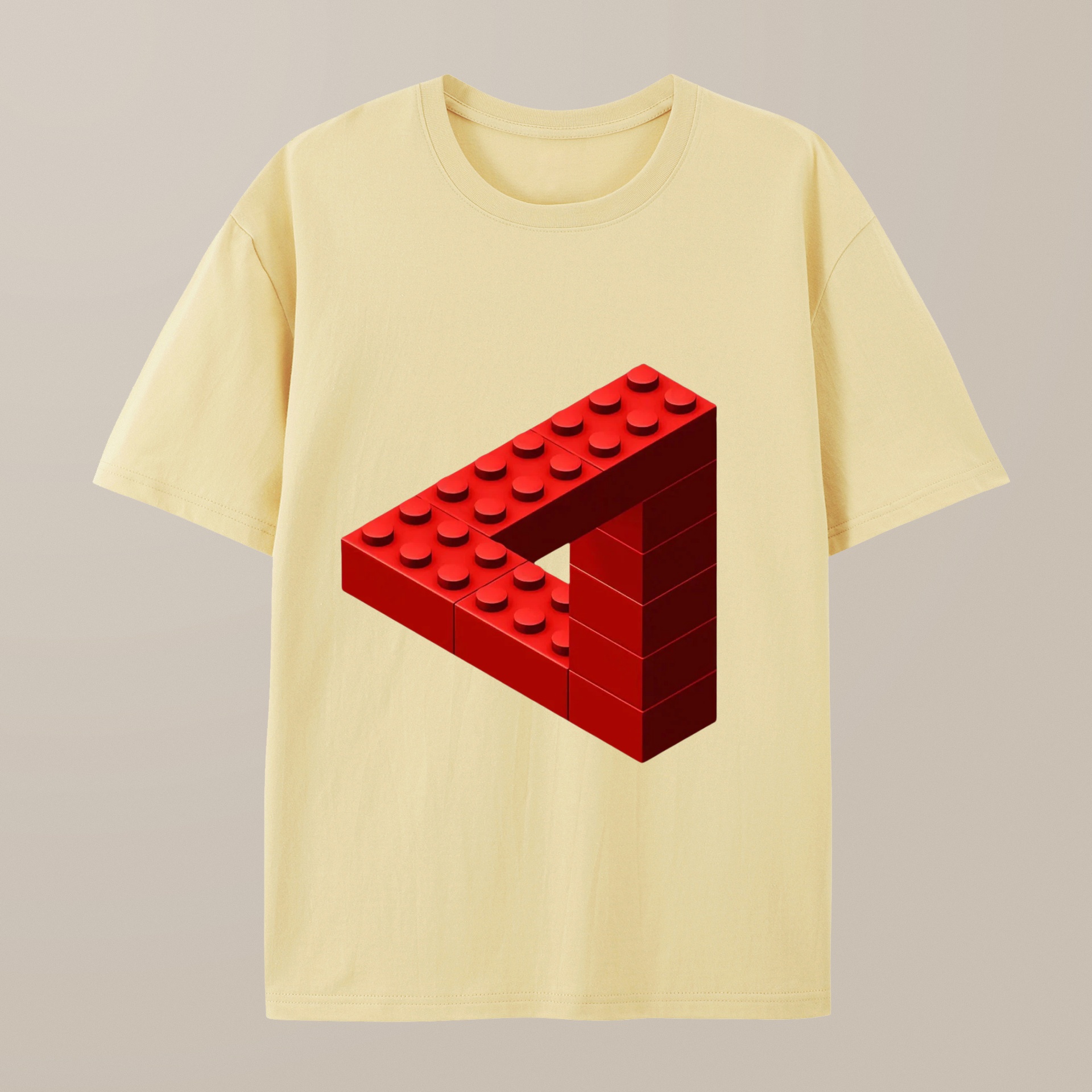 （100% Cotton）Escher Toy Bricks T-Shirt