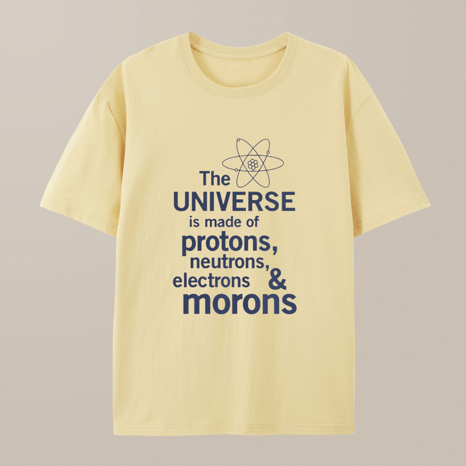 （100% Cotton）The composition of the universe Science Geek T-Shirt