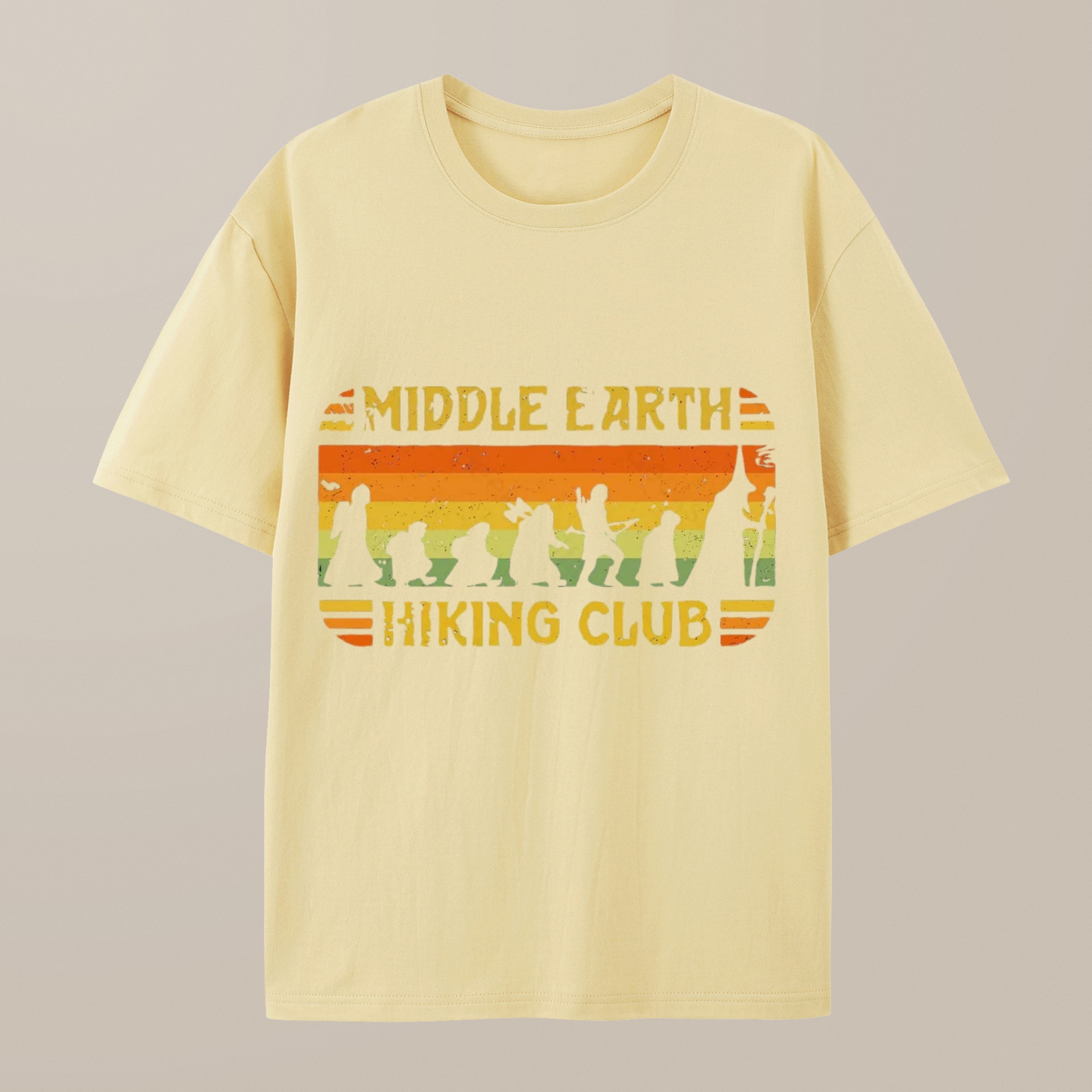 （100% Cotton）Middle Earth Hiking Club T-Shirt