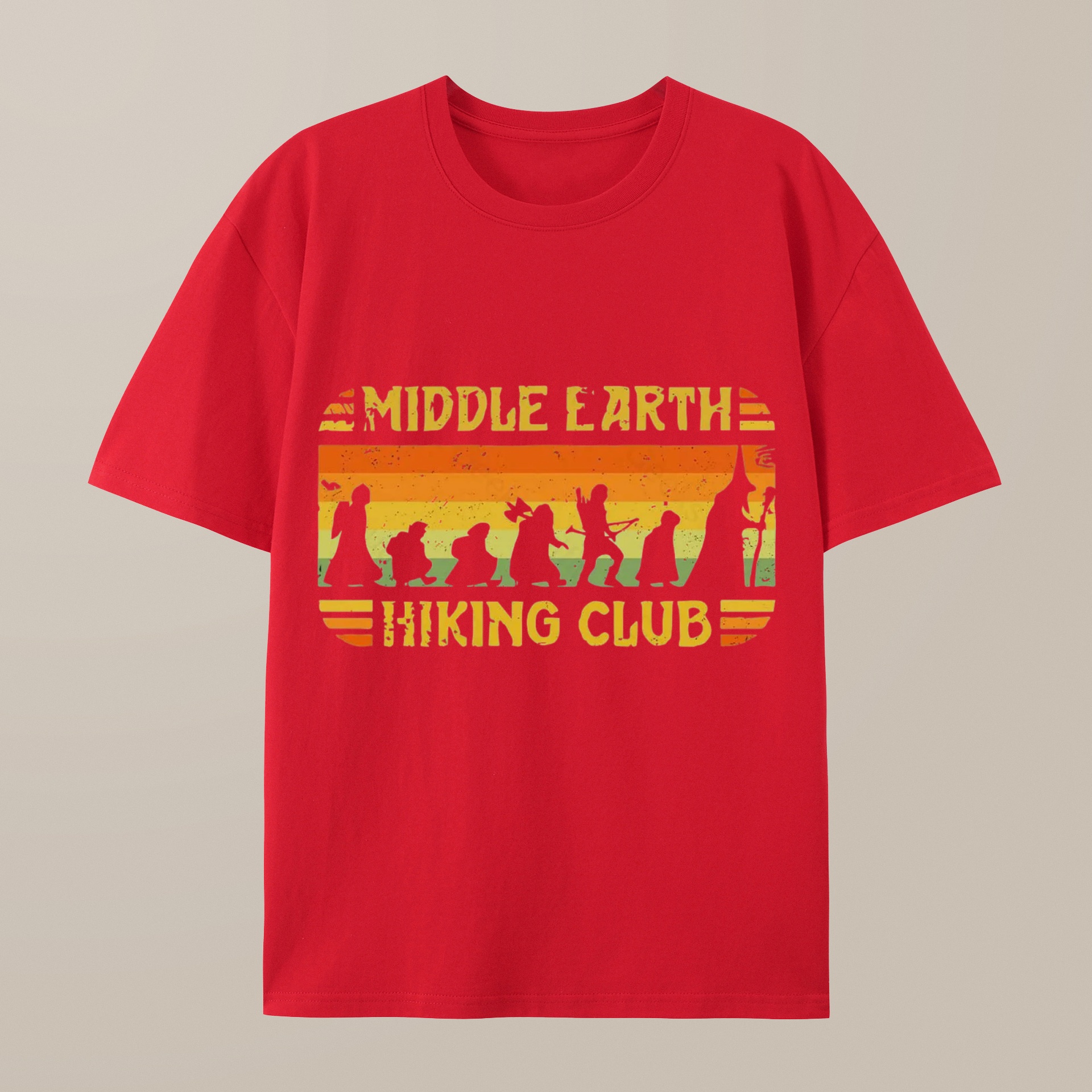 （100% Cotton）Middle Earth Hiking Club T-Shirt