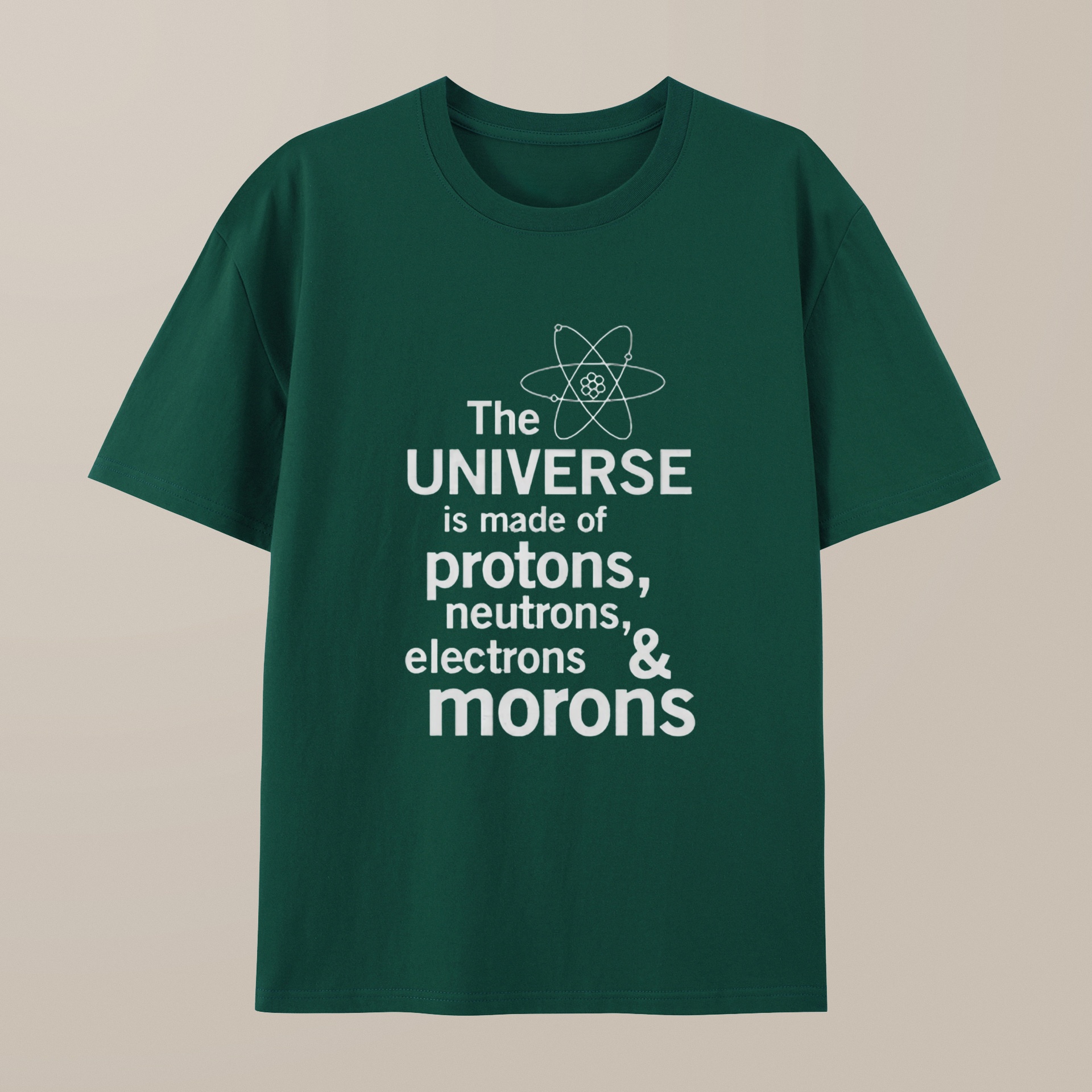 （100% Cotton）The composition of the universe Science Geek T-Shirt