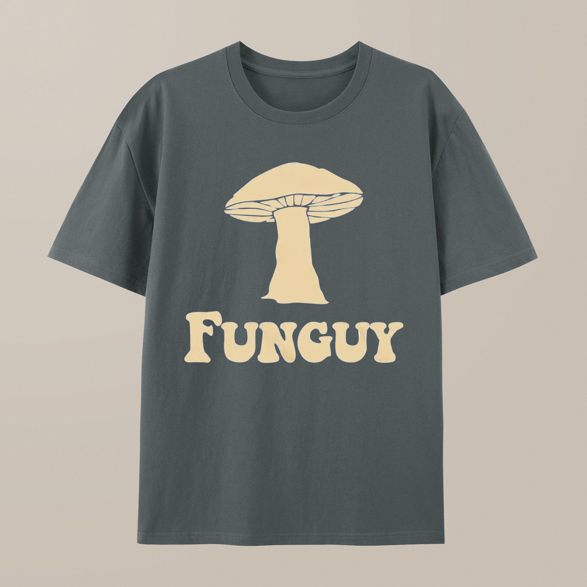 （100% Cotton）Fungi Fun Guy Funny Geek Nerd T-Shirt