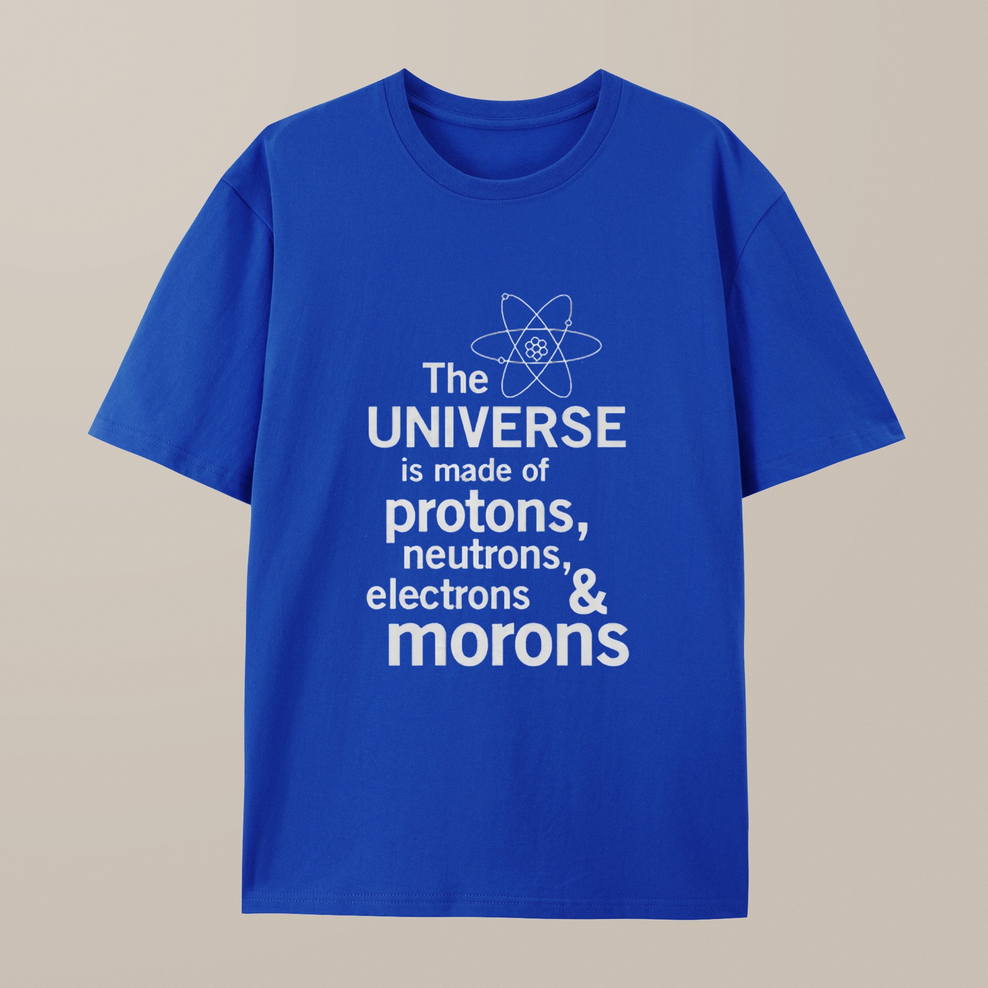 （100% Cotton）The composition of the universe Science Geek T-Shirt