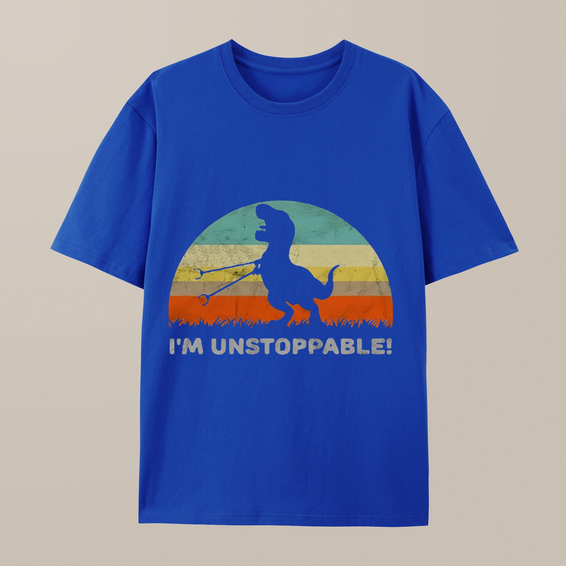 （100% Cotton）I'm Unstoppable T-Rex T-Shirt