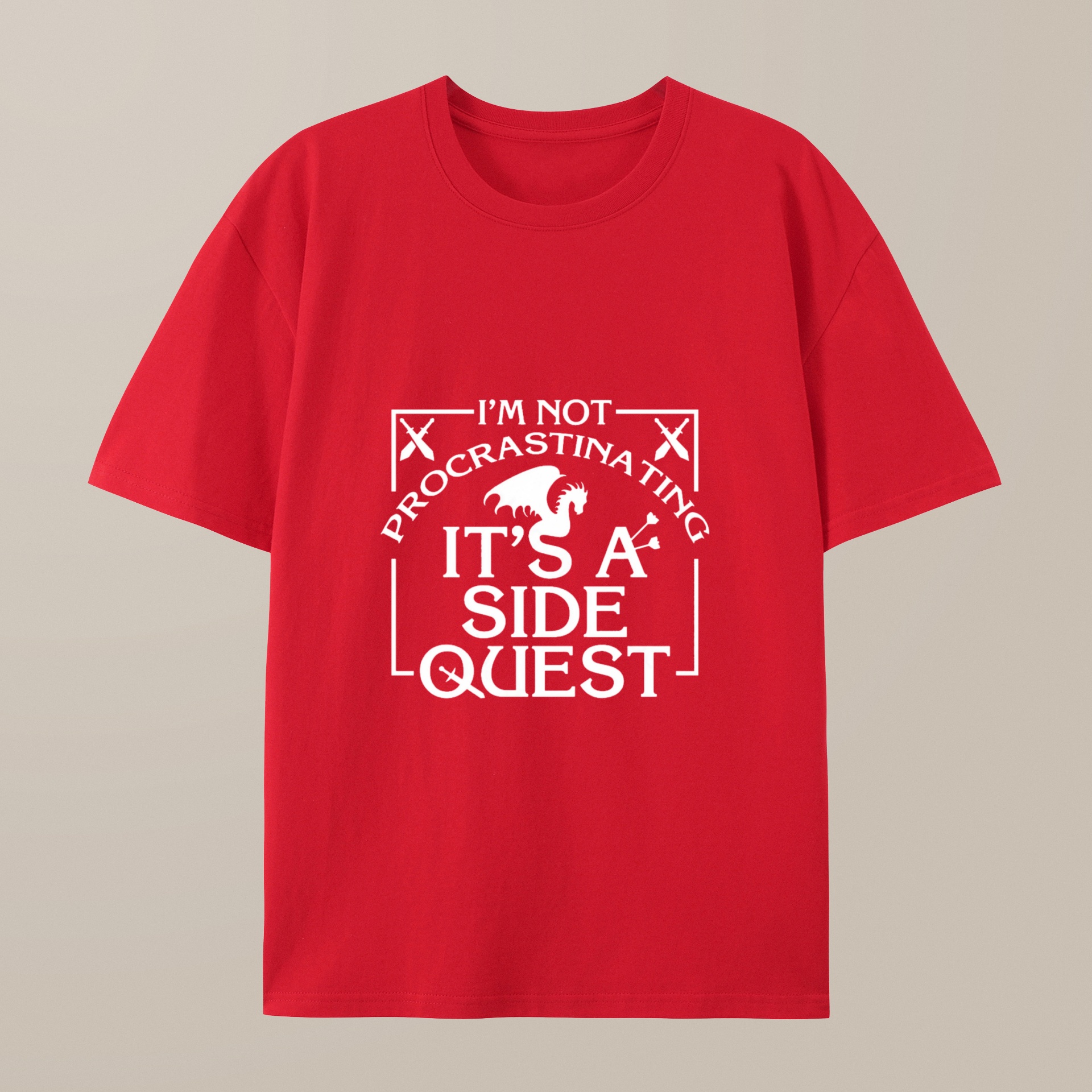 （100% Cotton）I'm Not Procrastinating, It's A Side Quest T-Shirt