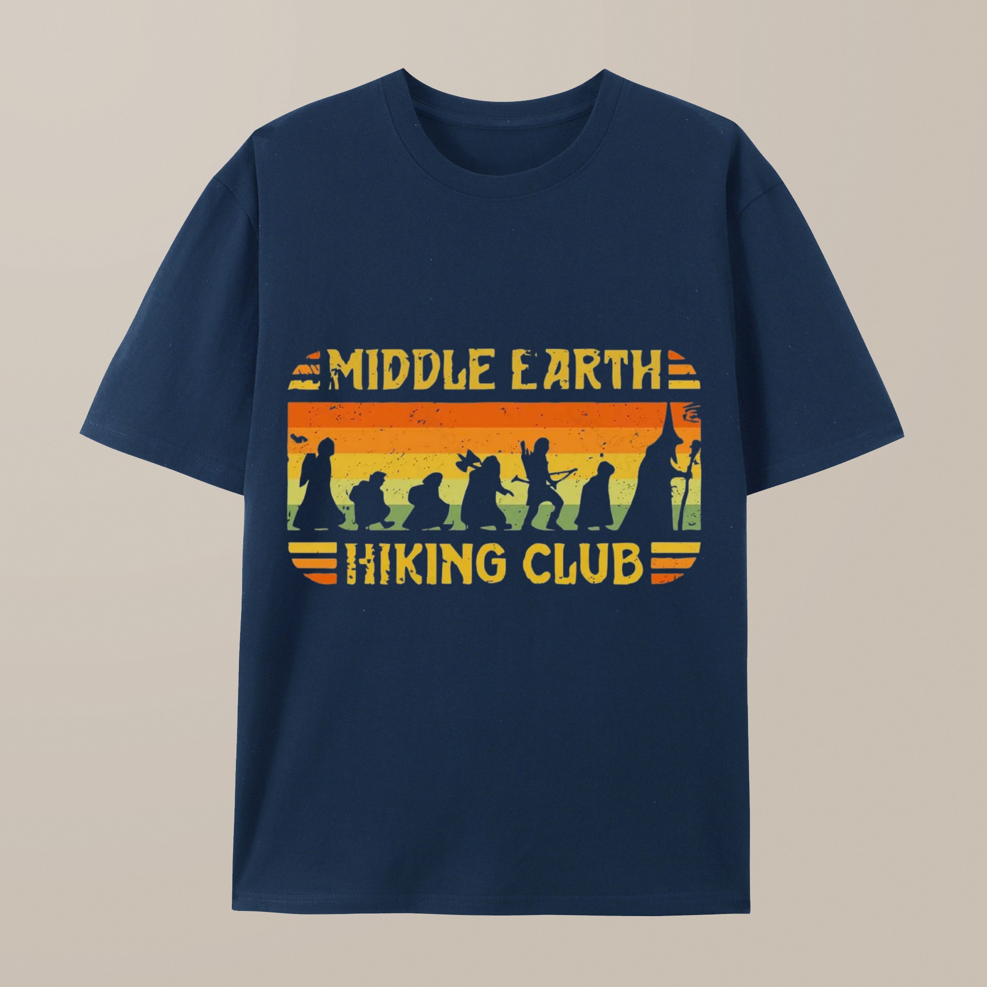 （100% Cotton）Middle Earth Hiking Club T-Shirt