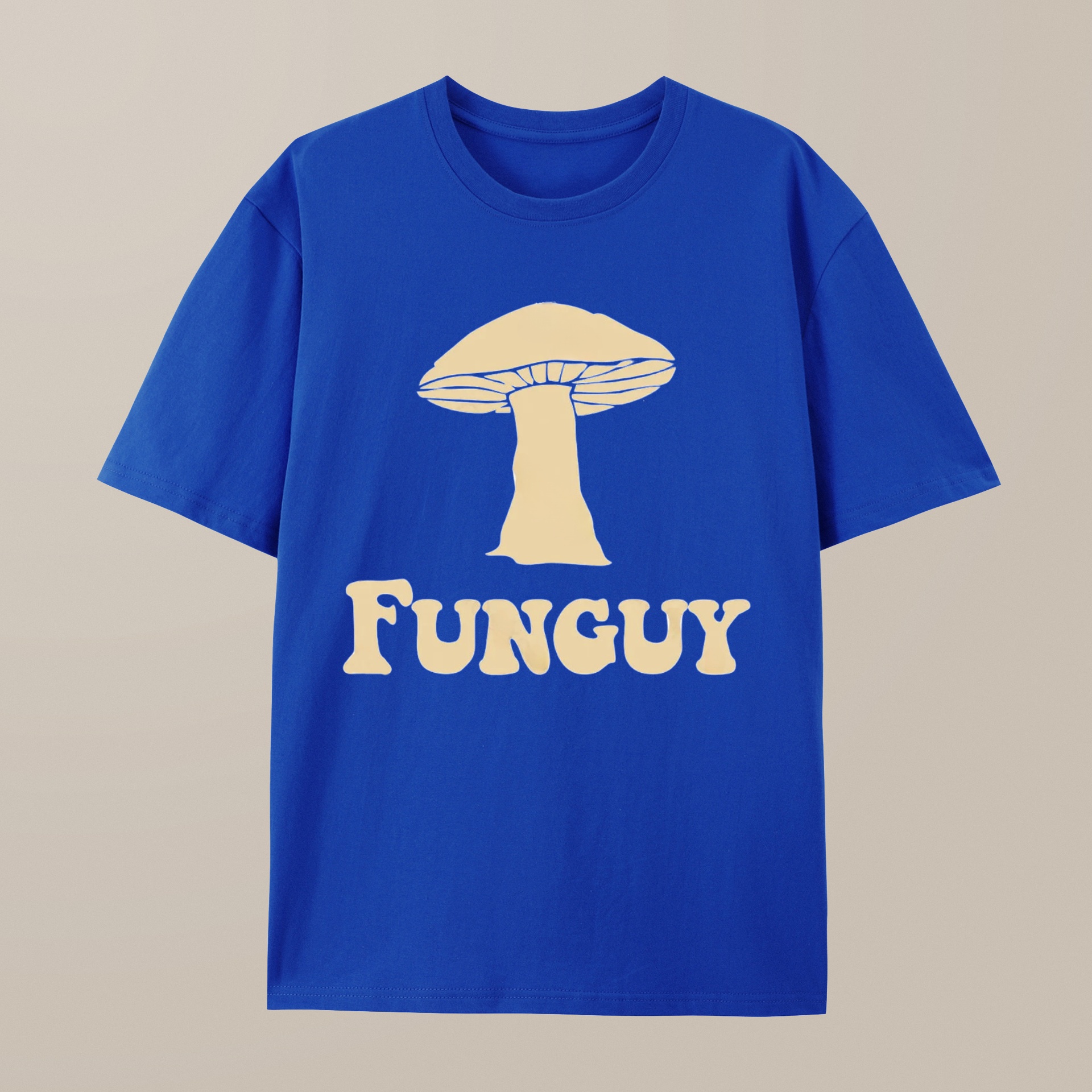 （100% Cotton）Fungi Fun Guy Funny Geek Nerd T-Shirt