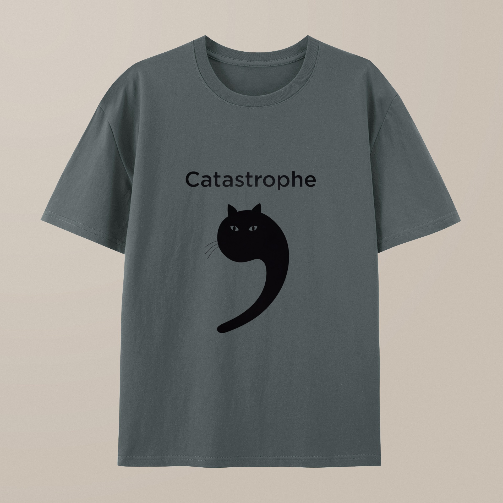 （100% Cotton）Catastrophe Geek Funny Nerd T-Shirt