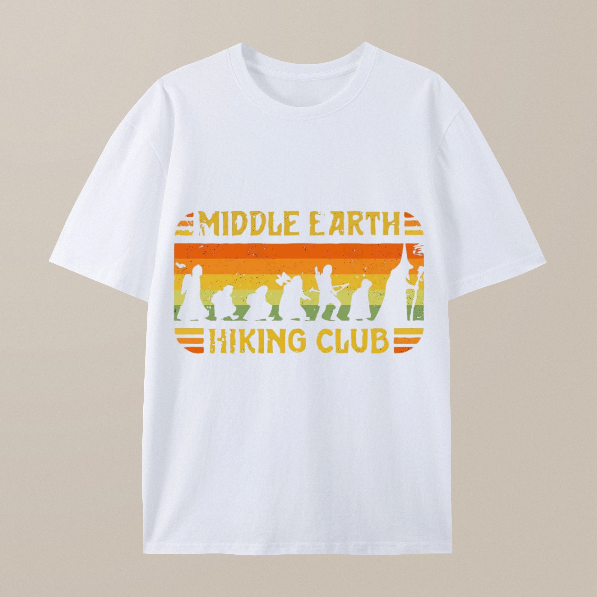 （100% Cotton）Middle Earth Hiking Club T-Shirt