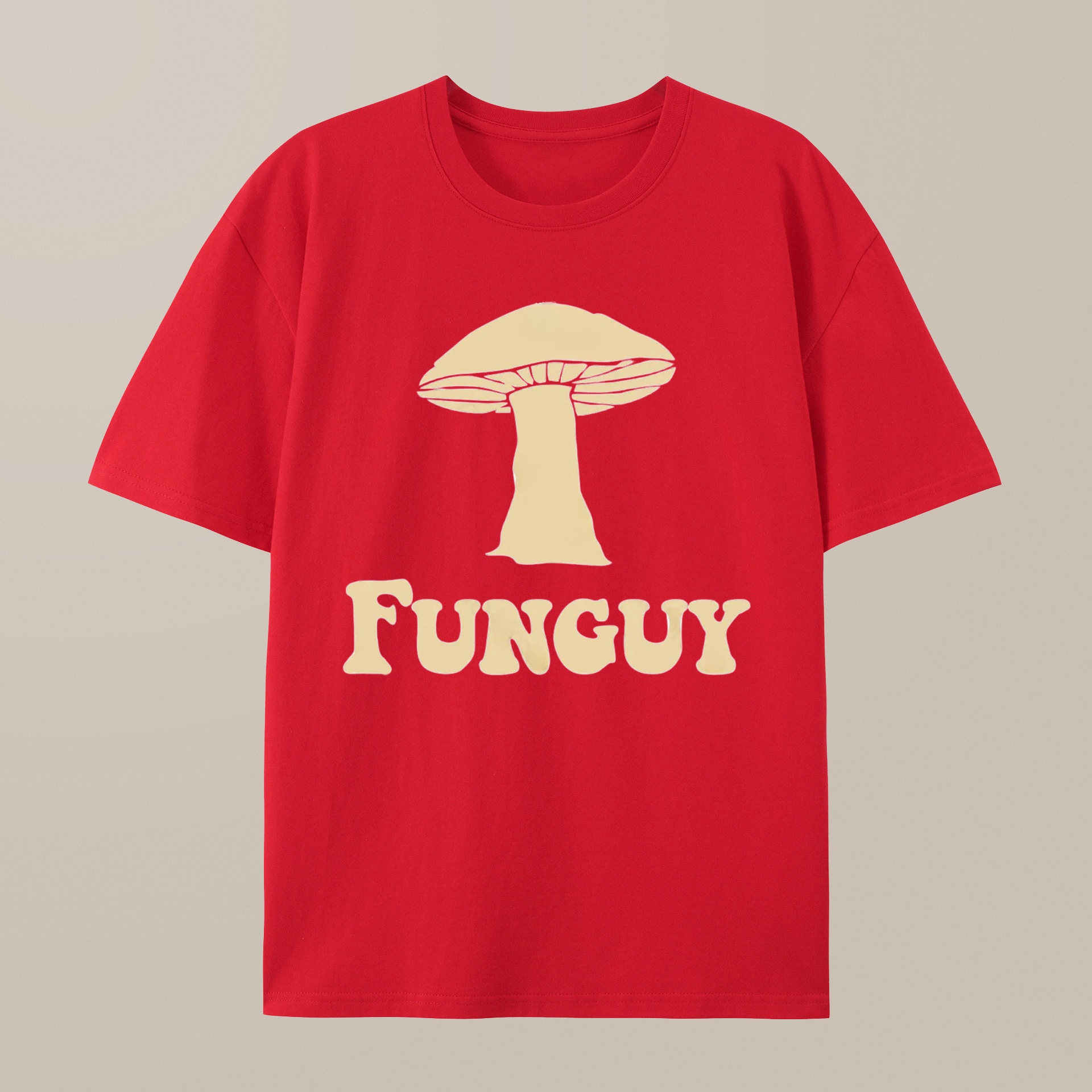 （100% Cotton）Fungi Fun Guy Funny Geek Nerd T-Shirt
