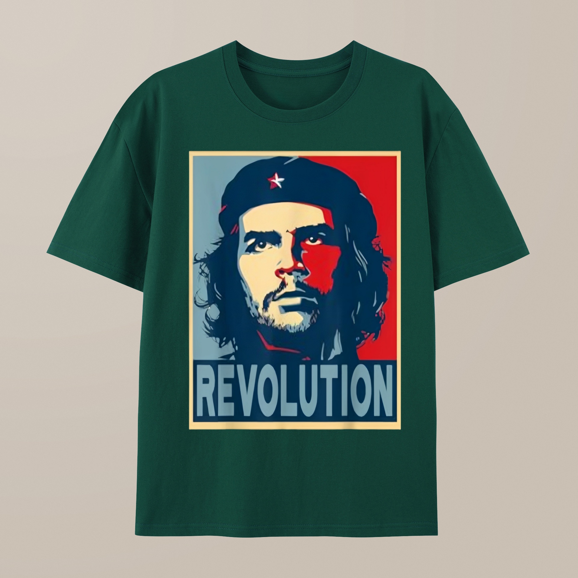 （100% Cotton）Che Guevara Revolution T Shirt, Hope Style T-Shirt