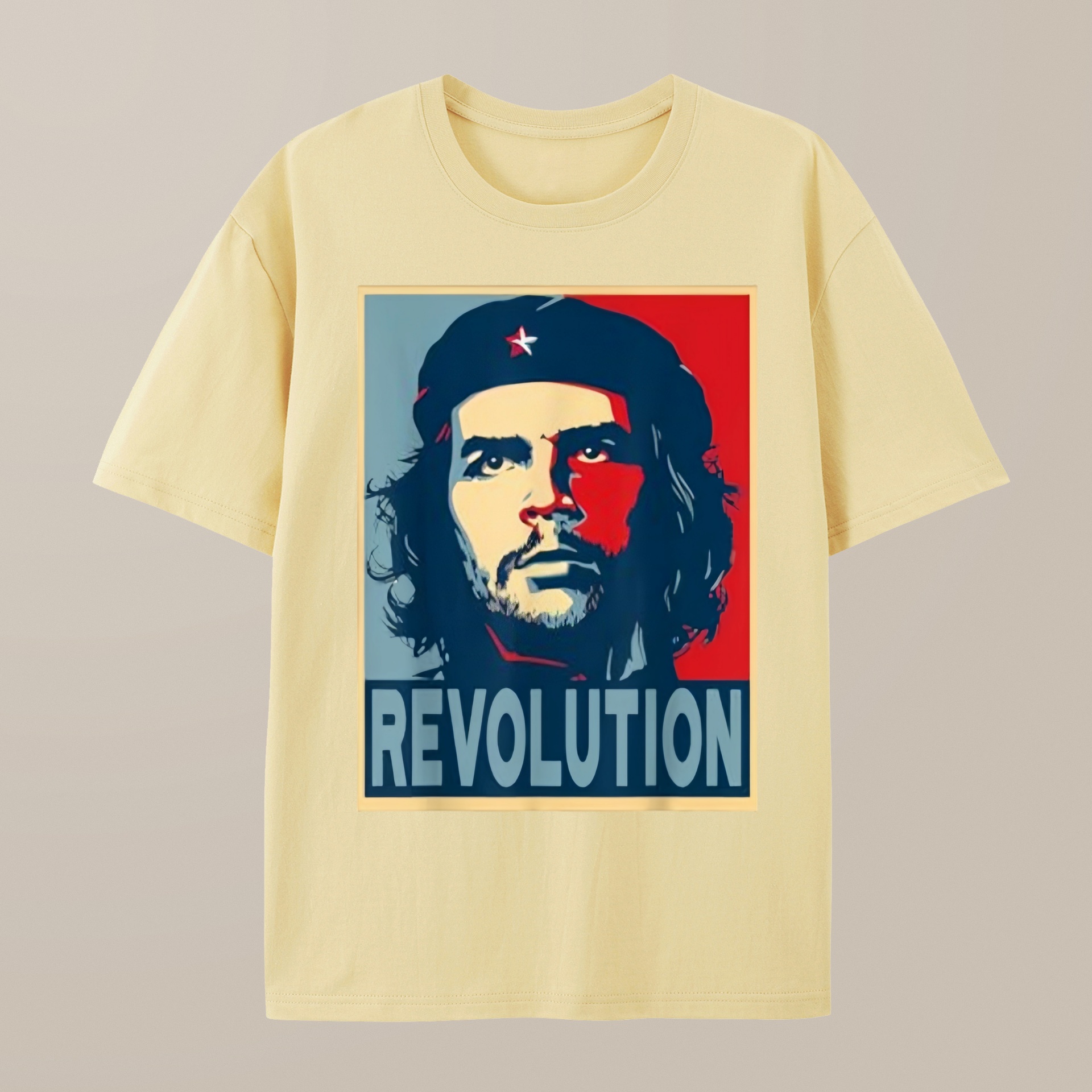 （100% Cotton）Che Guevara Revolution T Shirt, Hope Style T-Shirt