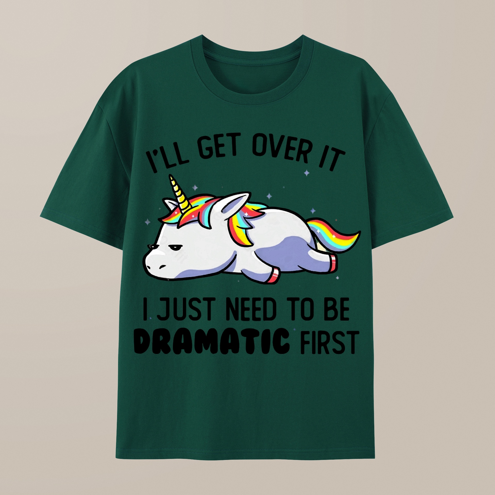 （100% Cotton）I Just Need To Be Dramatic Funny Geek T-shirt