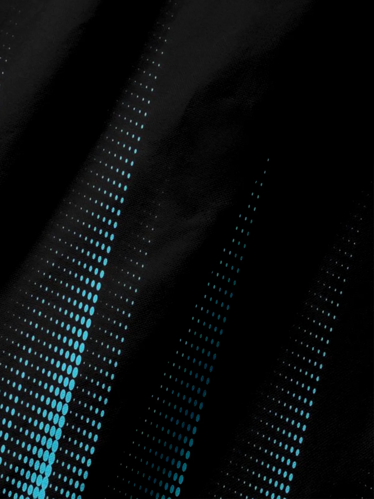 Moisture-wicking Golf Polo 3D Abstract Gradient Wave Dots