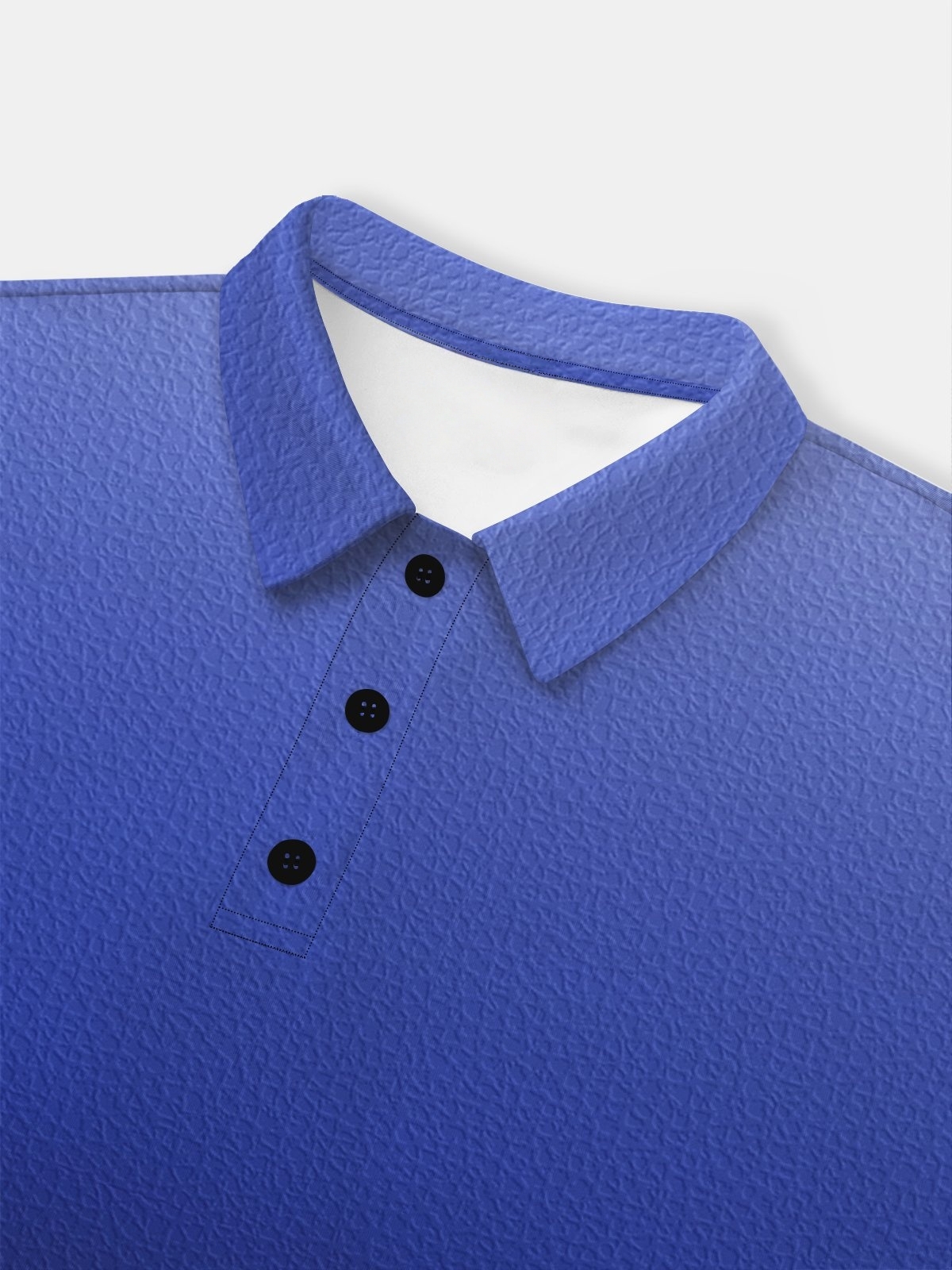 Moisture Wicking Gradient Short Sleeve Golf Polo