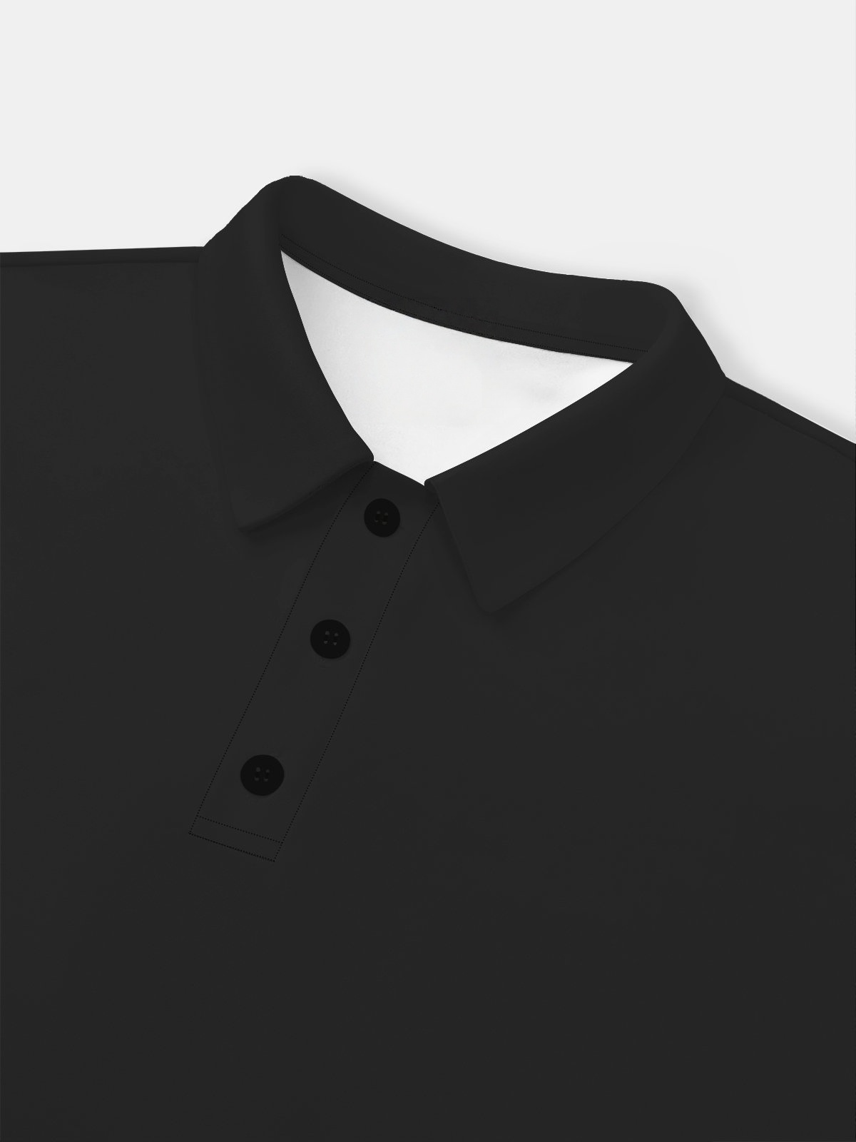 Moisture-Wicking 3D Gradient Abstract Geometric Short Sleeve Golf Polo