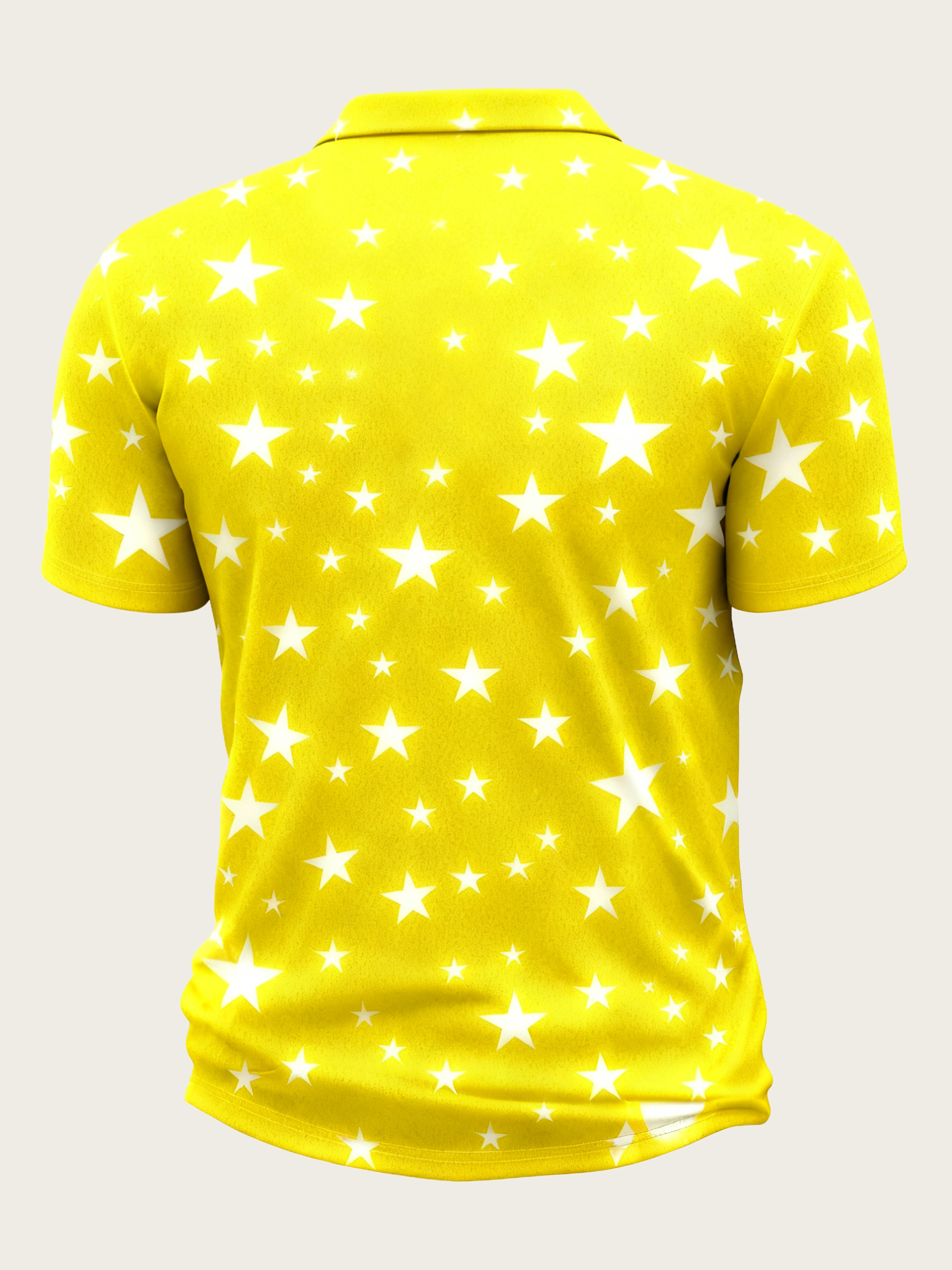 Moisture Wicking Golf Polo 3D Gradient Color Abstract Geometric Polo