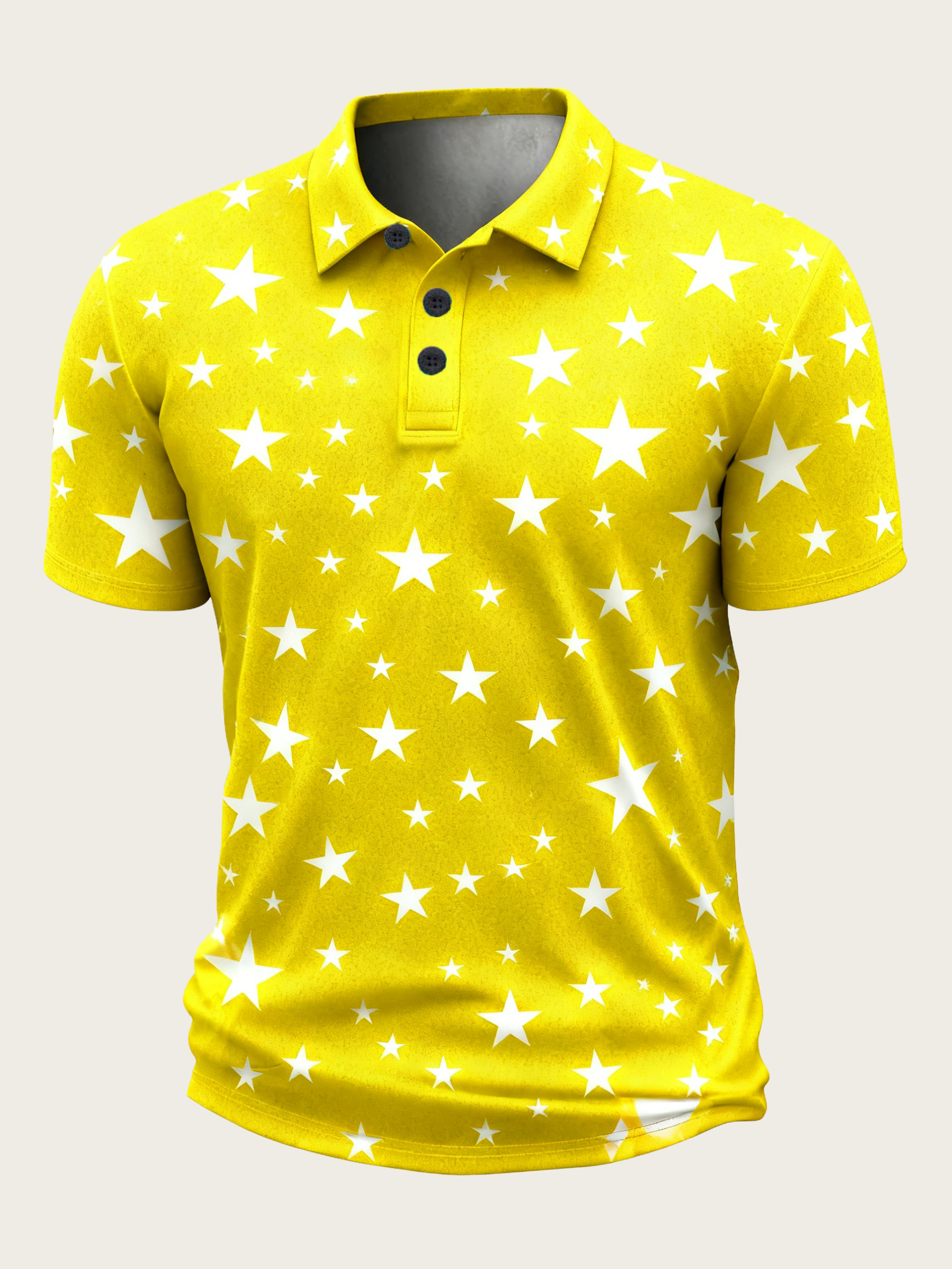 Moisture Wicking Golf Polo 3D Gradient Color Abstract Geometric Polo